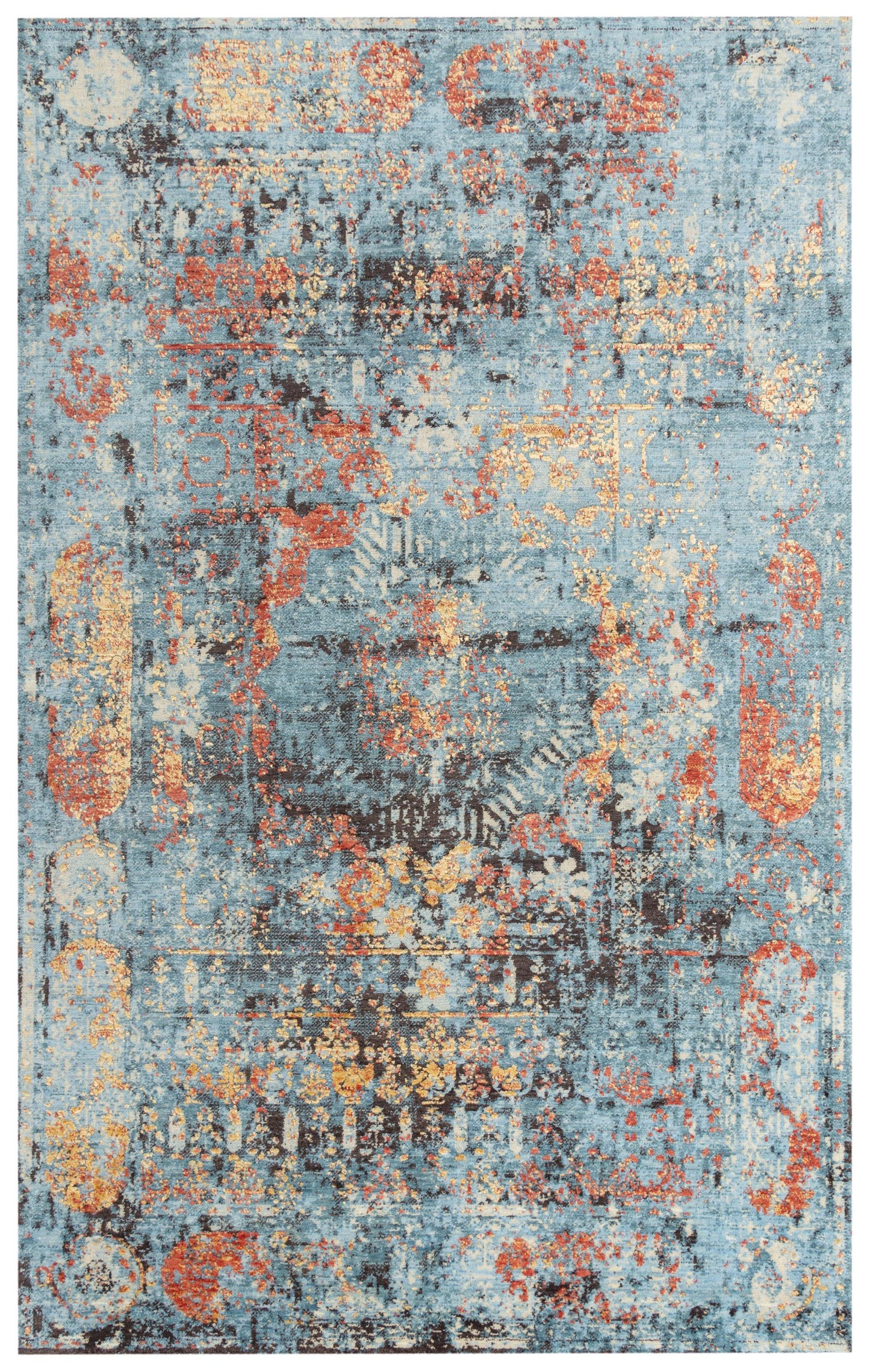 Premier PMR107 Blue Hybrid Rug - Rizzy