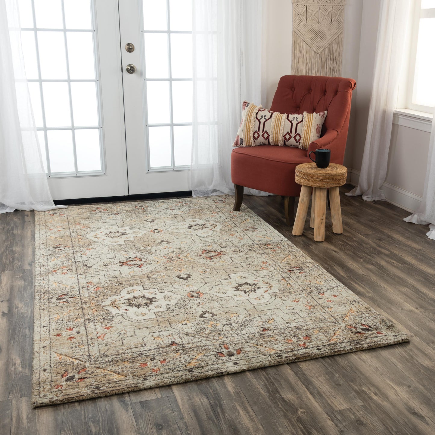 Premier PMR109 Green Hybrid Rug - Rizzy