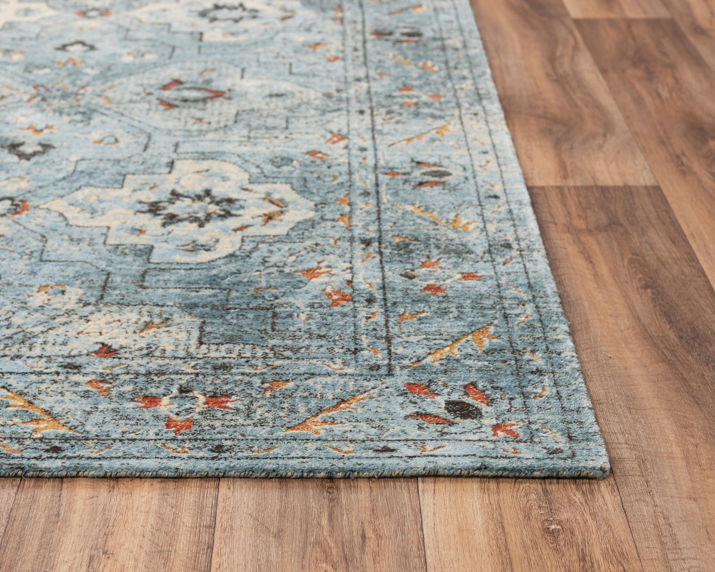 Premier PMR110 Blue Hybrid Rug - Rizzy