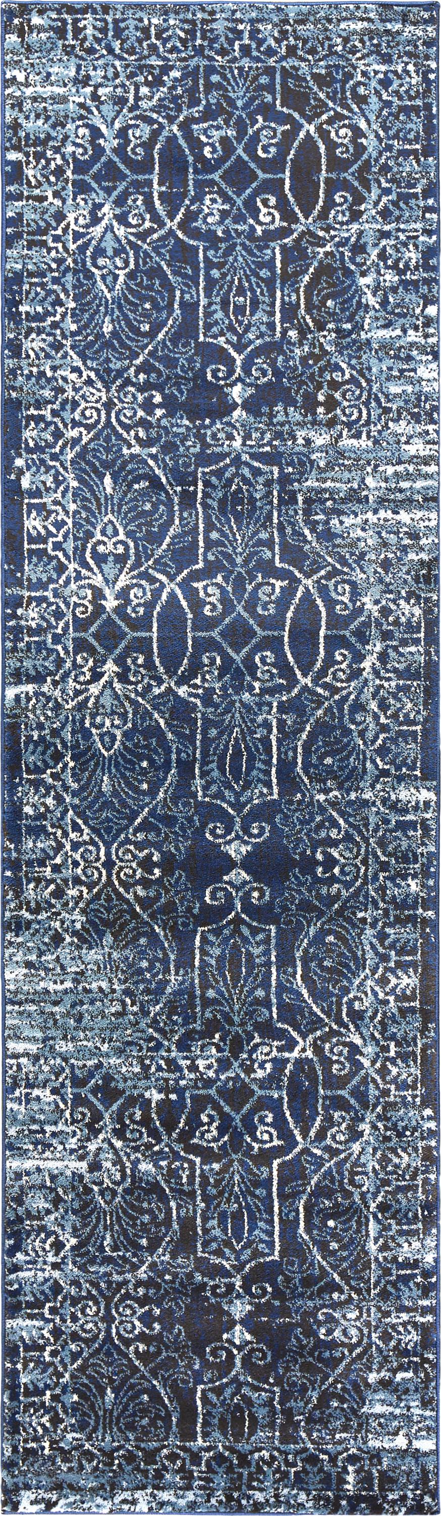 Panache PN6964 Blue/Ivory Power Loomed Rug - Rizzy