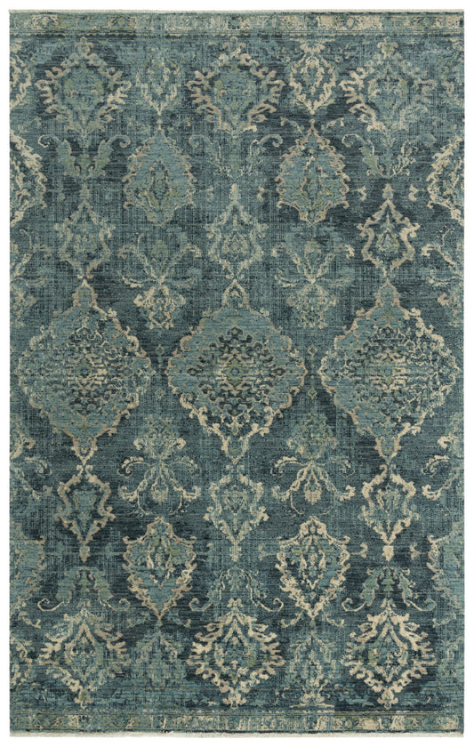 Platinum PNM102 Blue/Beige Hybrid Rug - Rizzy