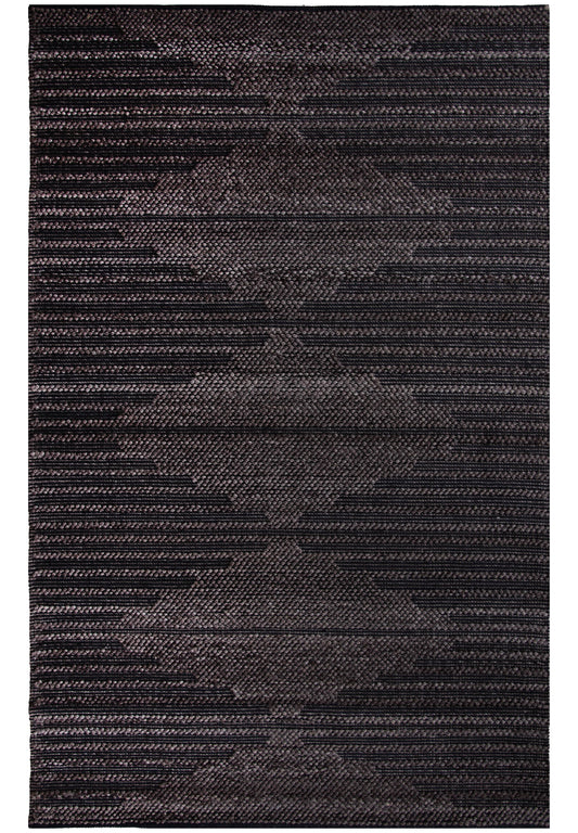 Pantera PTN695 Charcoal Hand Woven Rug - Rizzy