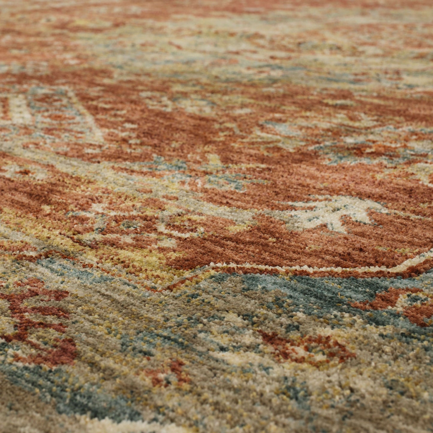 Karastan Rugs Palu Rust Area Rug