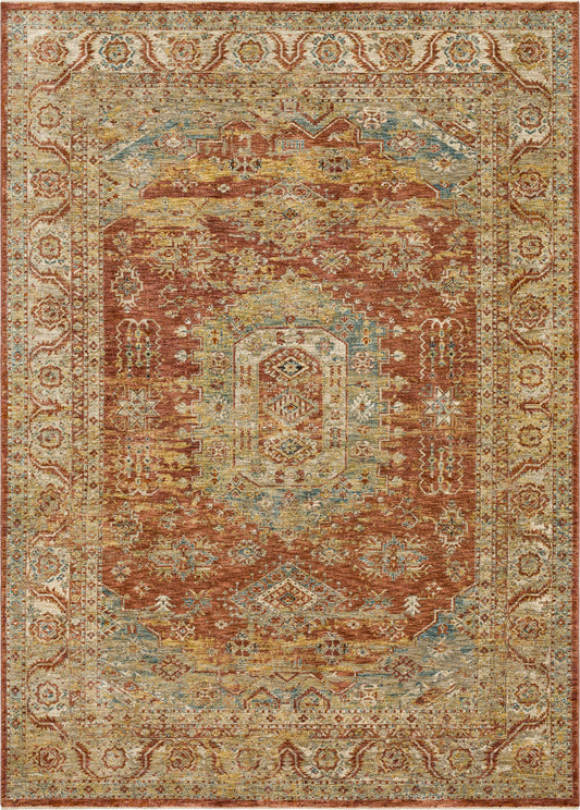 Karastan Rugs Palu Rust Area Rug