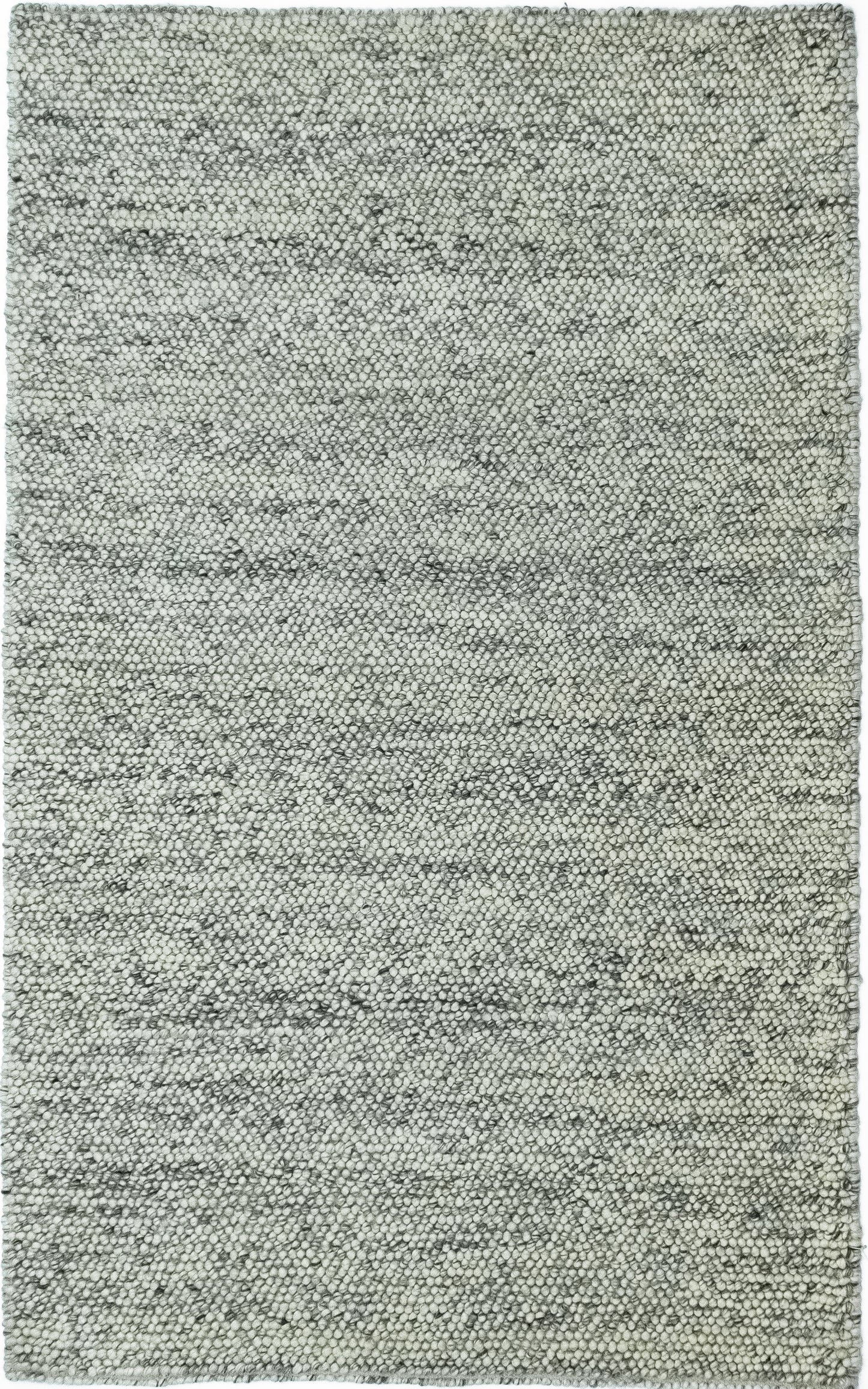 Pave 8502 Ivory Grey Cornerstone Hand Knotted Area Rug - Kas