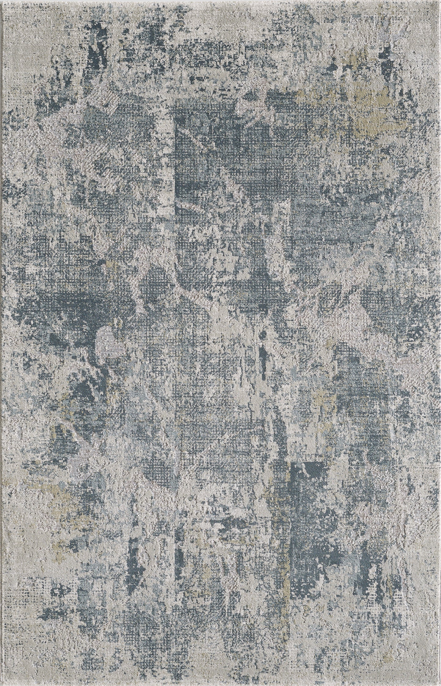 Peyton 4004 Grey Blue Palette Machine Woven Performance Area Rug - Kas