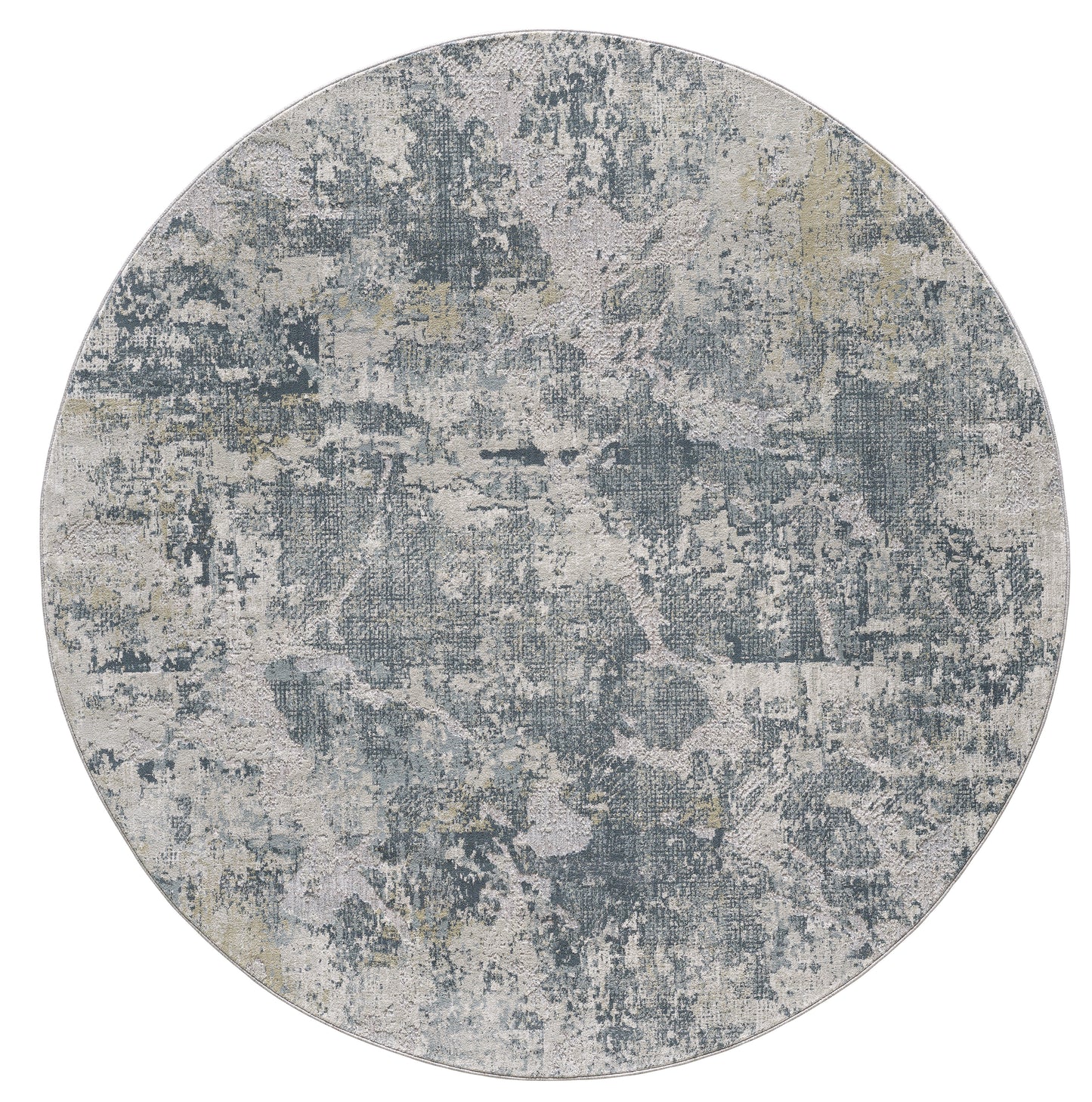 Peyton 4004 Grey Blue Palette Machine Woven Performance Area Rug - Kas