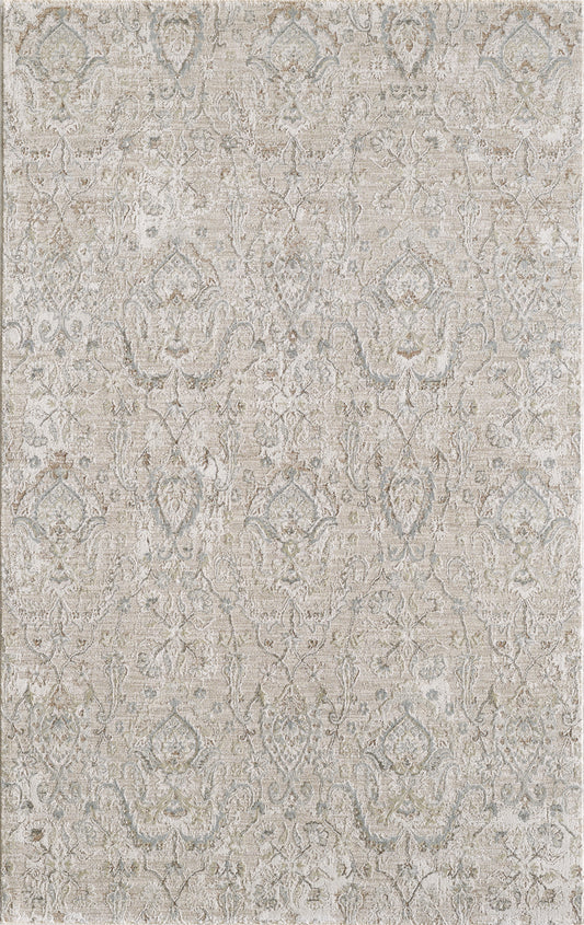 Peyton 4007 Light Moss Rania Machine Woven Performance Area Rug - Kas