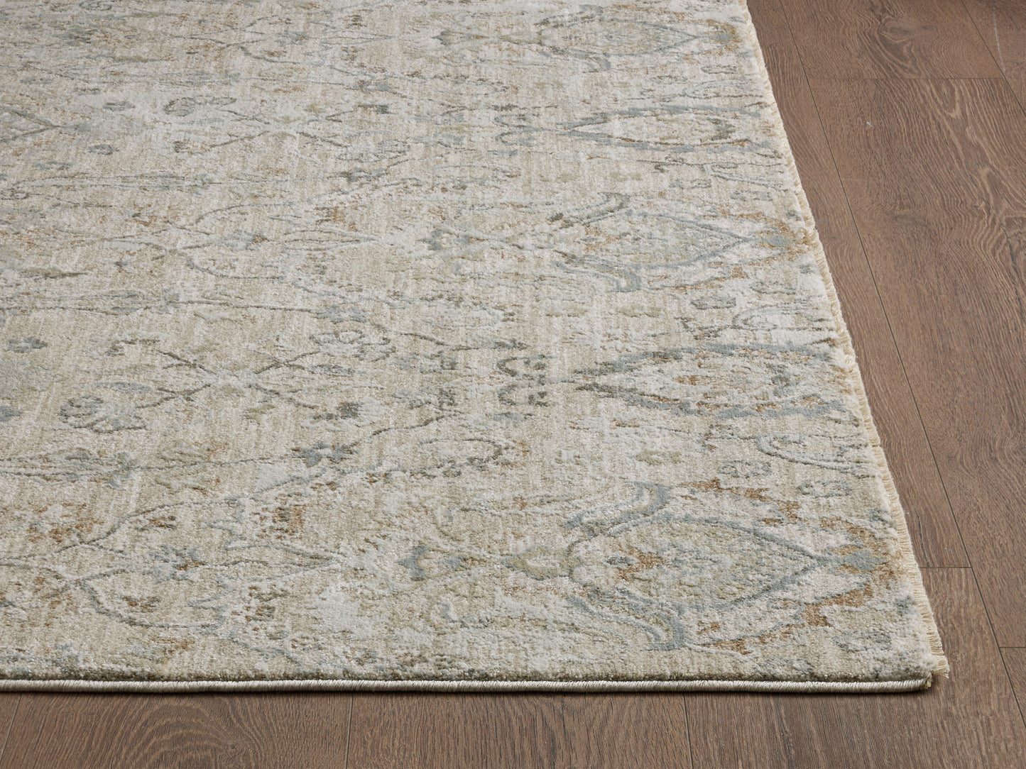 Peyton 4007 Light Moss Rania Machine Woven Performance Area Rug - Kas