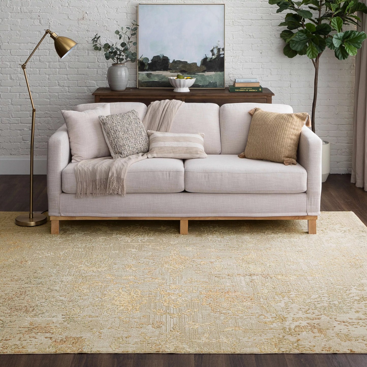 Karastan Rugs Reflection Beige Area Rug