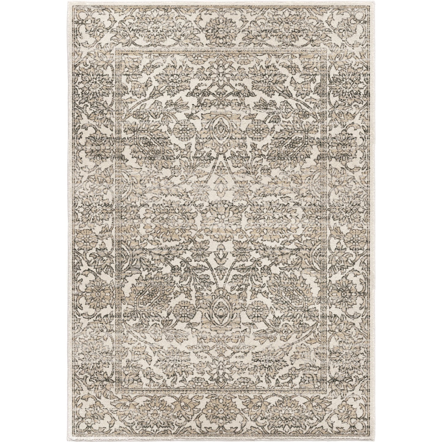 Riverstone 9018 Light Grey Rug - Orian