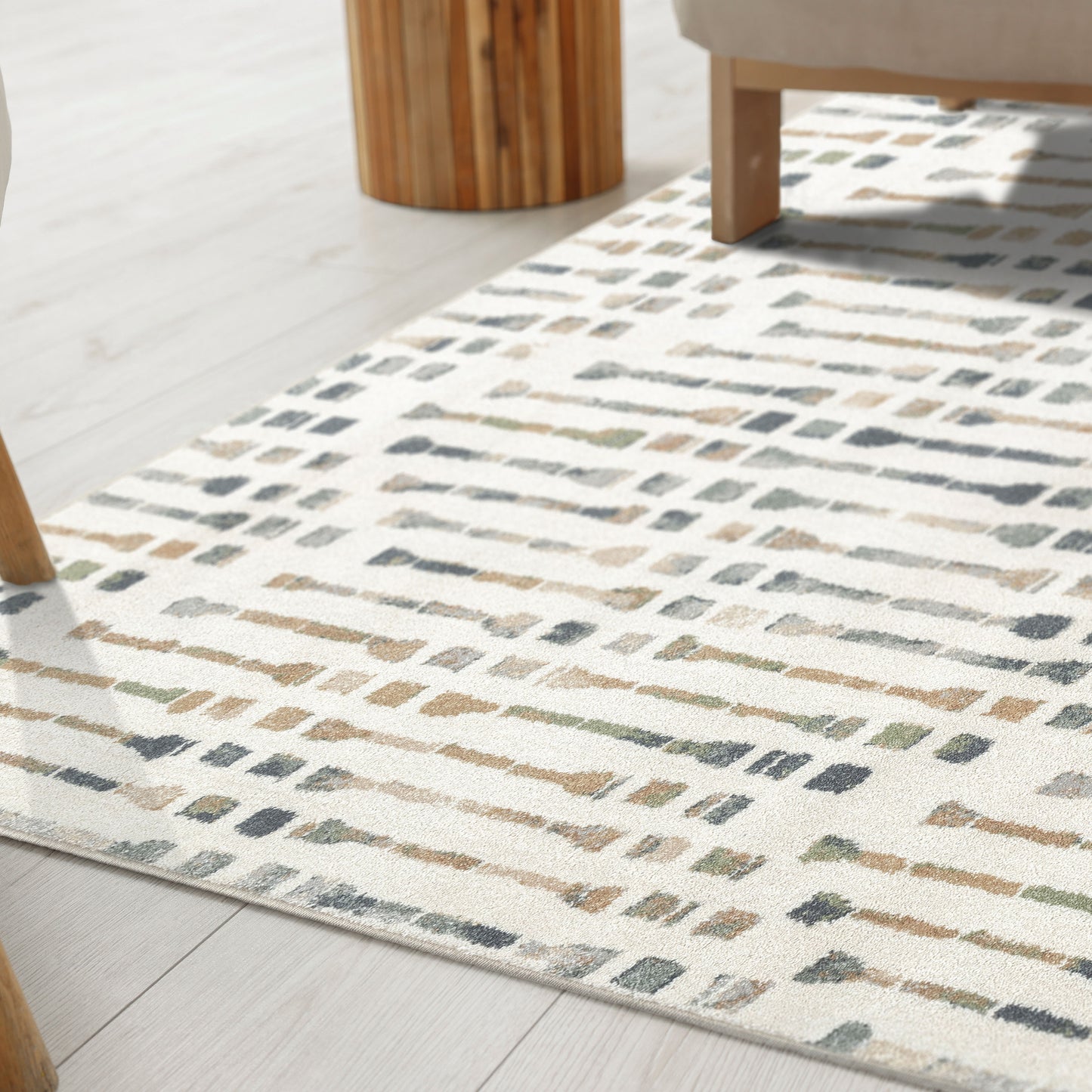 Riverstone 9025 Soft White Rug - Orian