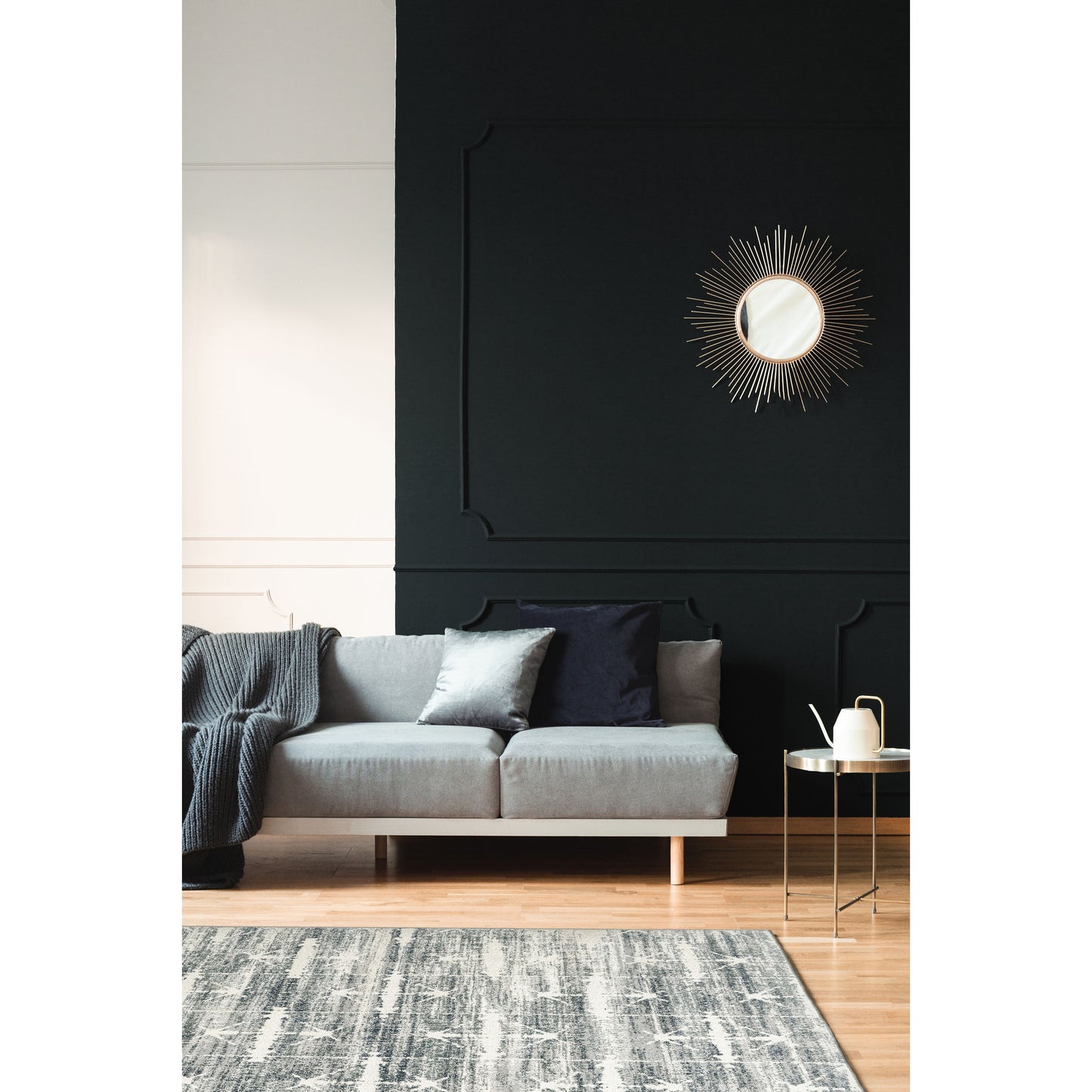 Riverstone 9032 Cloud Grey Rug - Orian