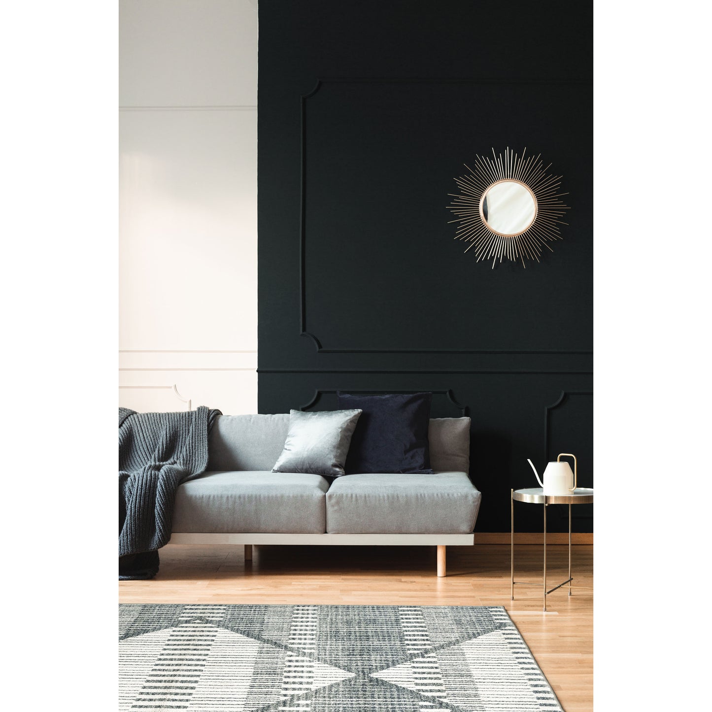 Riverstone 9033 Cloud Grey Rug - Orian