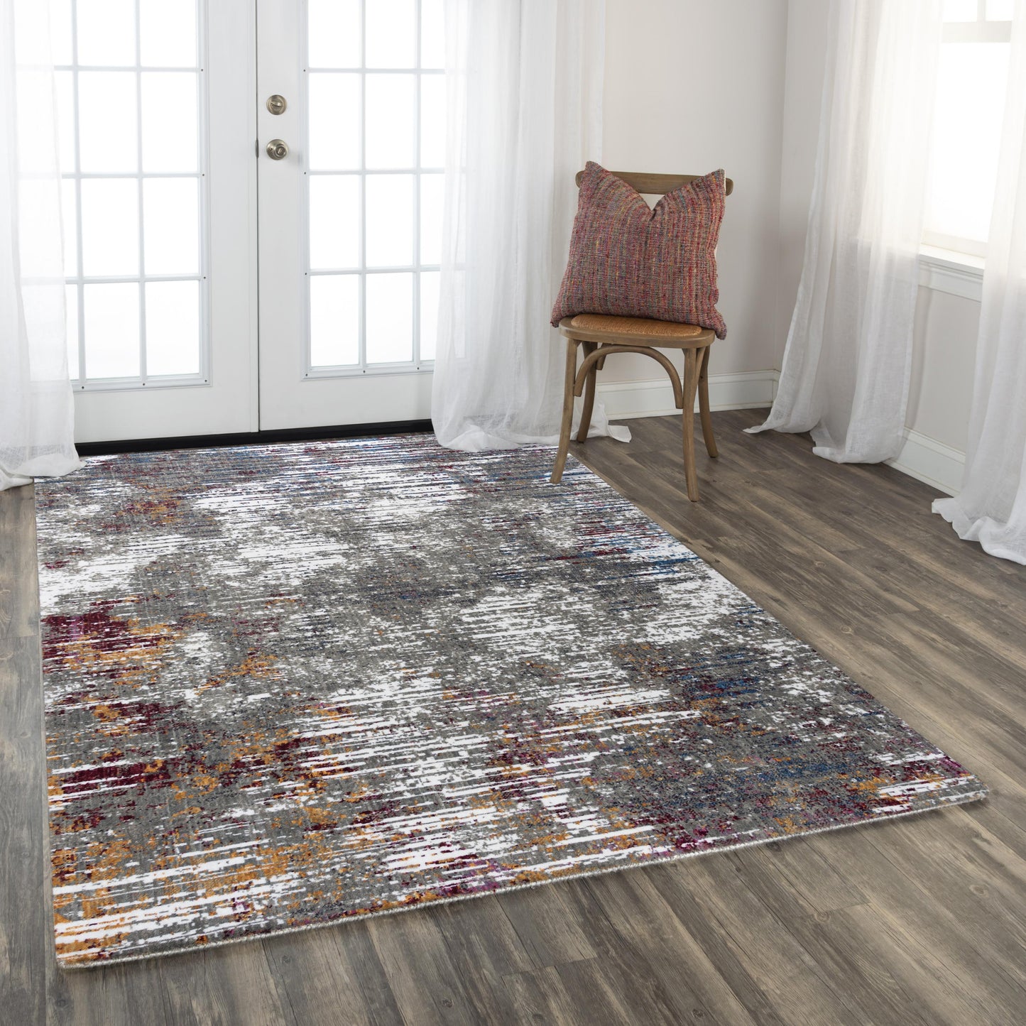 Signature SGN694 Gray Hybrid Rug - Rizzy