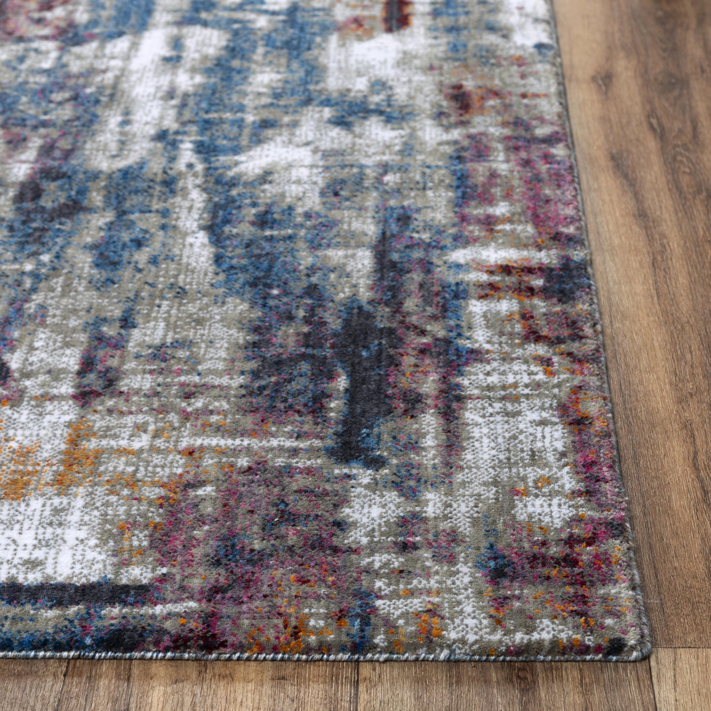 Signature SGN699 Gray/Cream Hybrid Rug - Rizzy