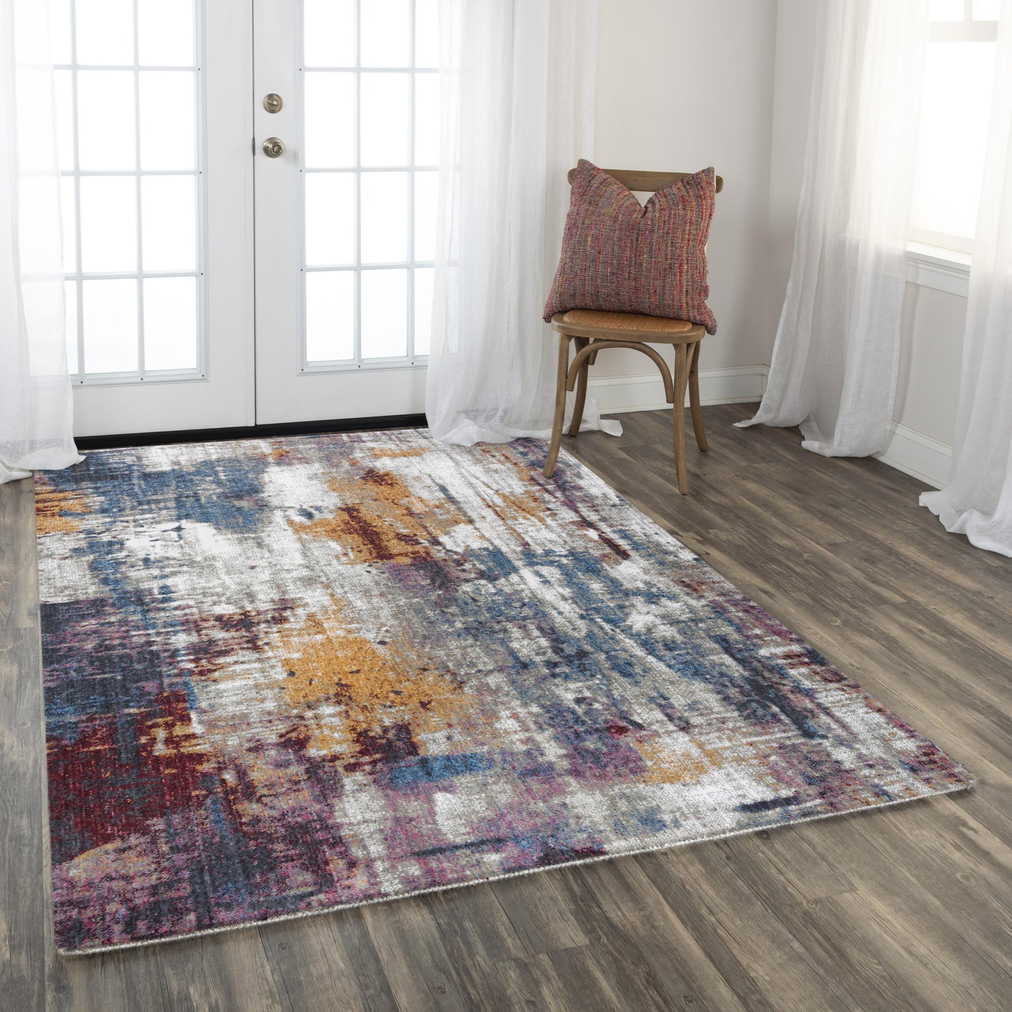 Signature SGN699 Gray/Cream Hybrid Rug - Rizzy