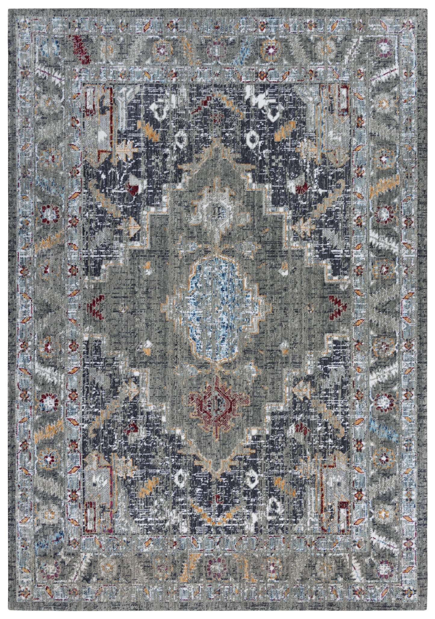 Signature SGN730 Gray Hybrid Rug - Rizzy