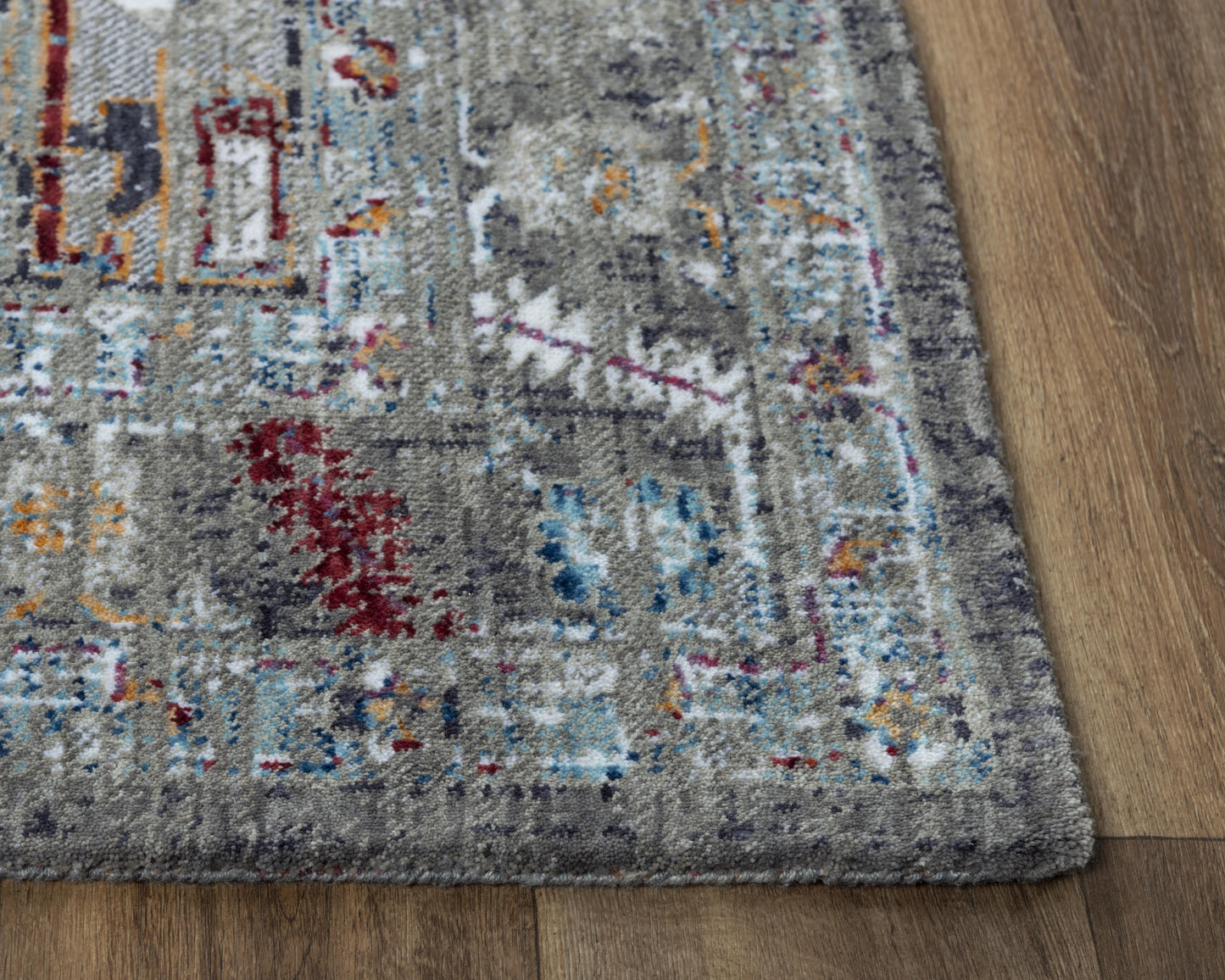 Signature SGN730 Gray Hybrid Rug - Rizzy