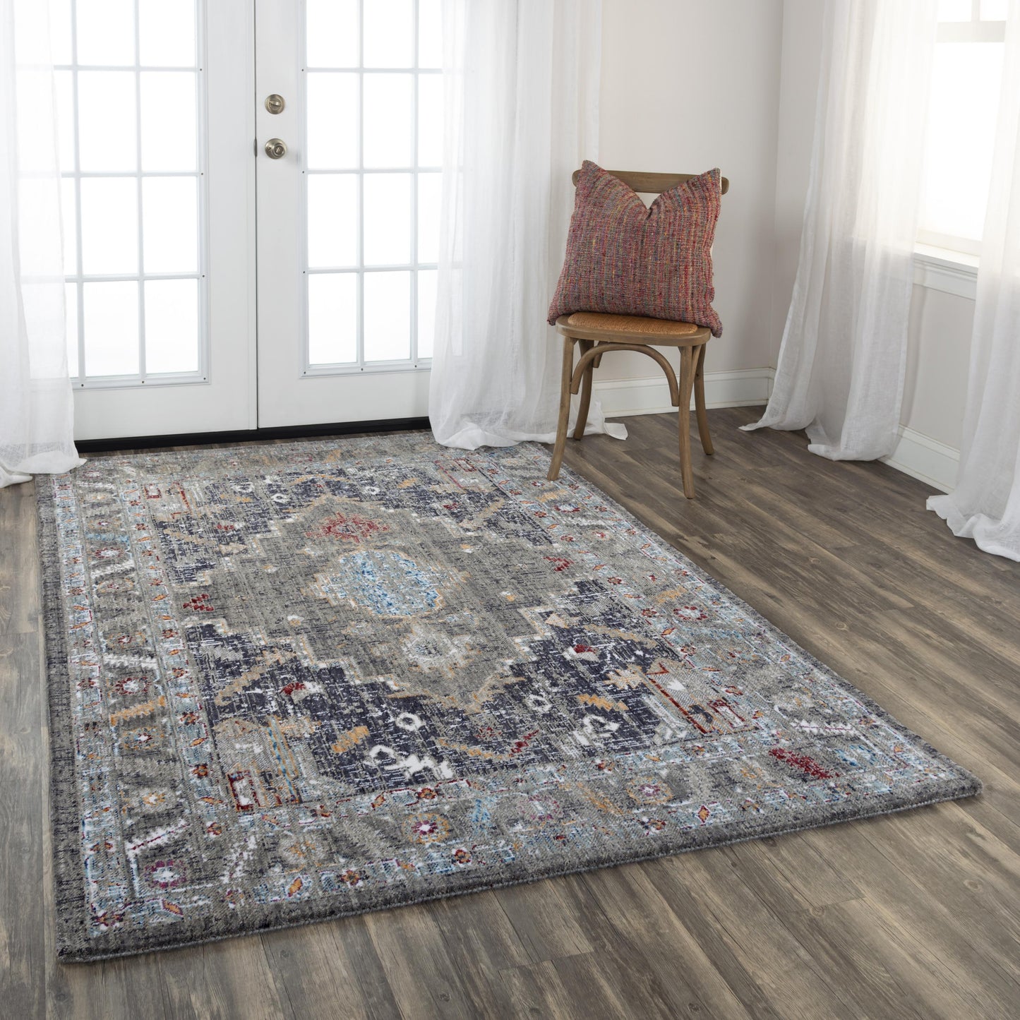 Signature SGN730 Gray Hybrid Rug - Rizzy