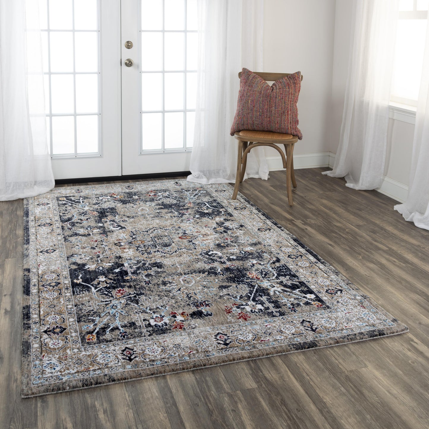 Signature SGN771 Dk. Gray Hybrid Rug - Rizzy