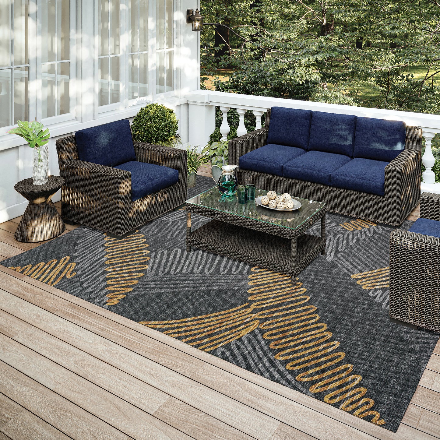 Indoor/Outdoor Sedona SN11 Shadow Washable