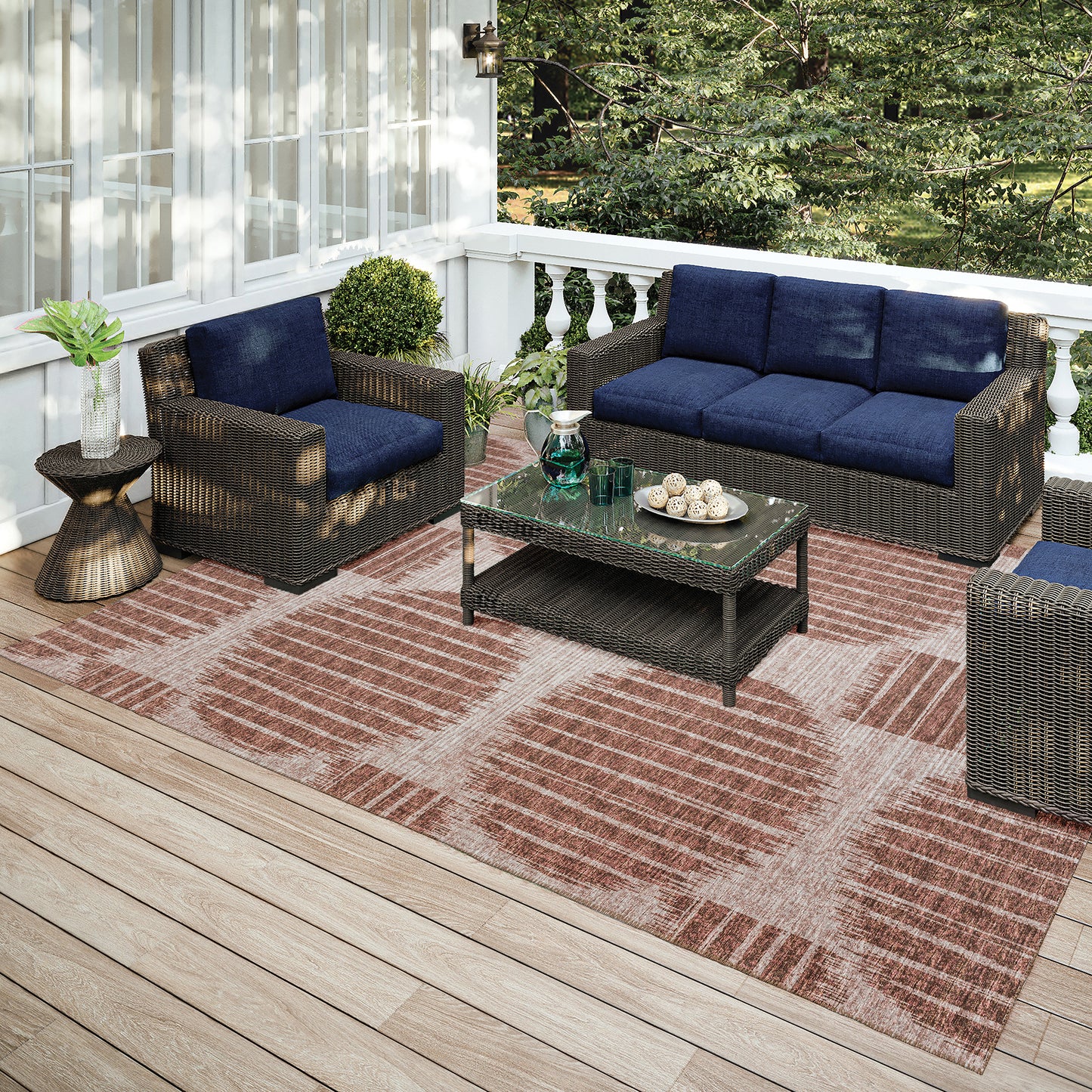 Indoor/Outdoor Sedona SN13 Driftwood Washable