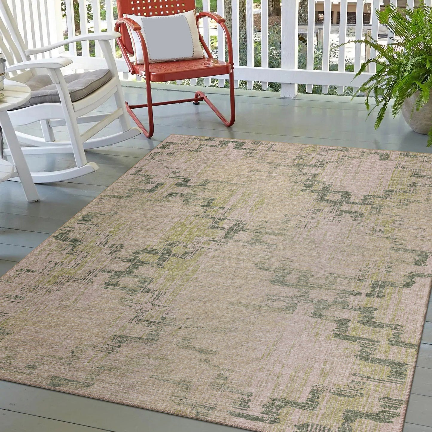 Indoor/Outdoor Sedona SN15 Moss Washable