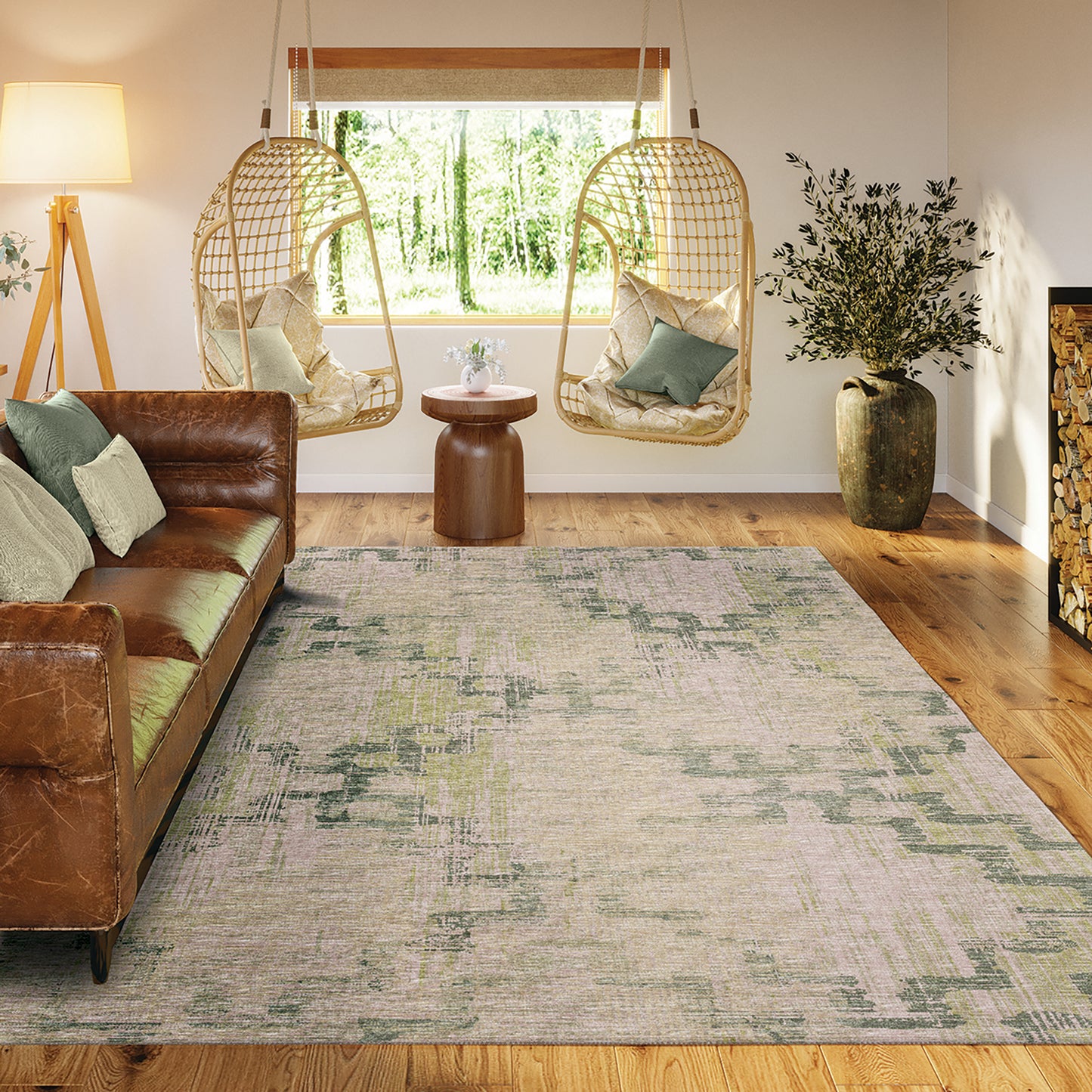 Indoor/Outdoor Sedona SN15 Moss Washable