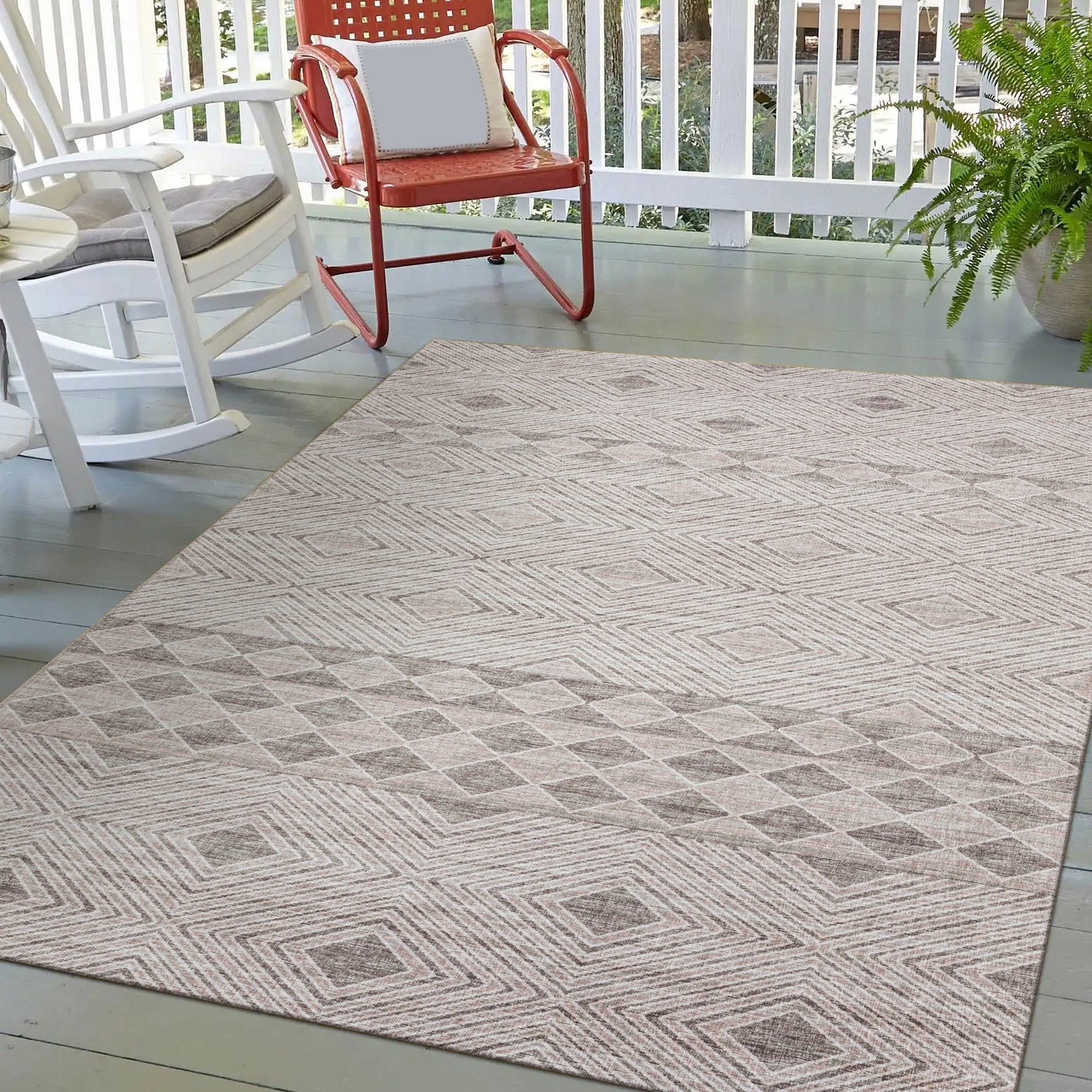 Indoor/Outdoor Sedona SN1 Sage Washable