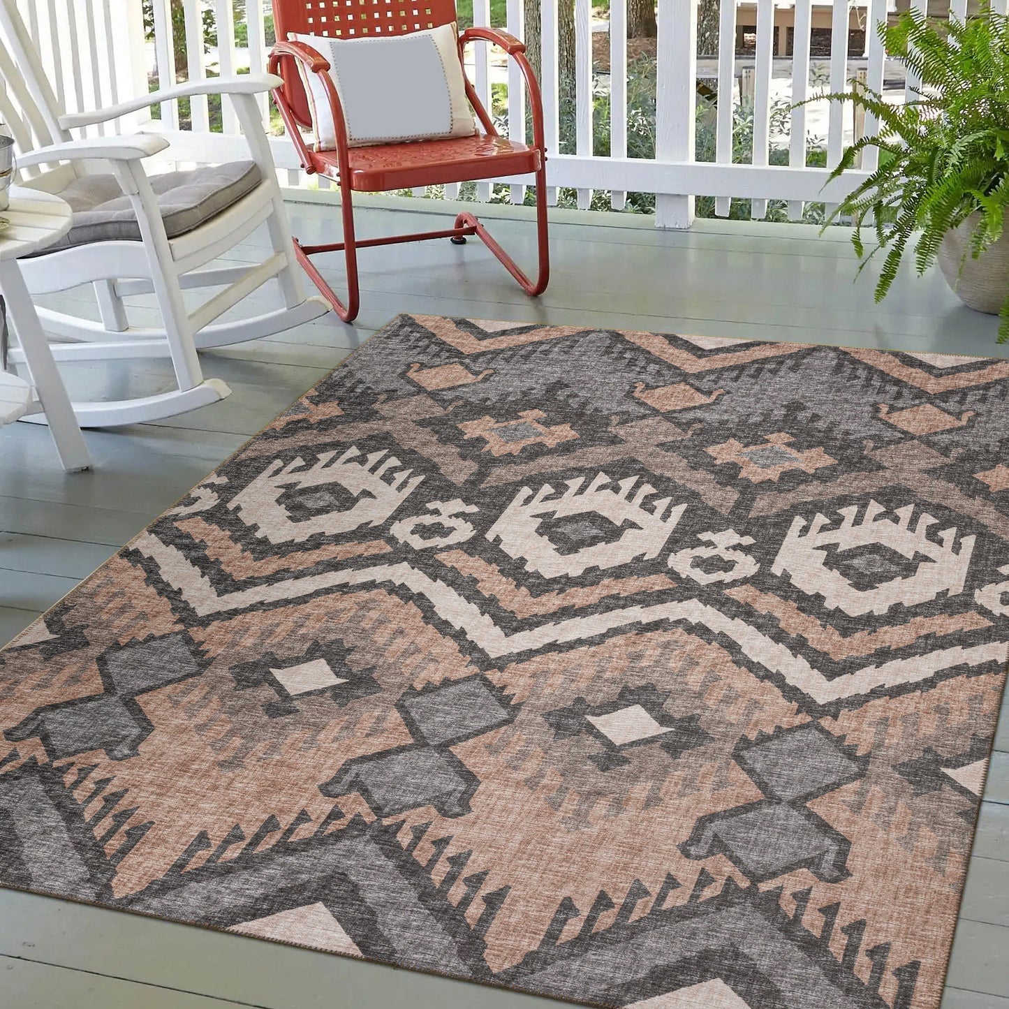 Indoor/Outdoor Sedona SN2 Bison Washable