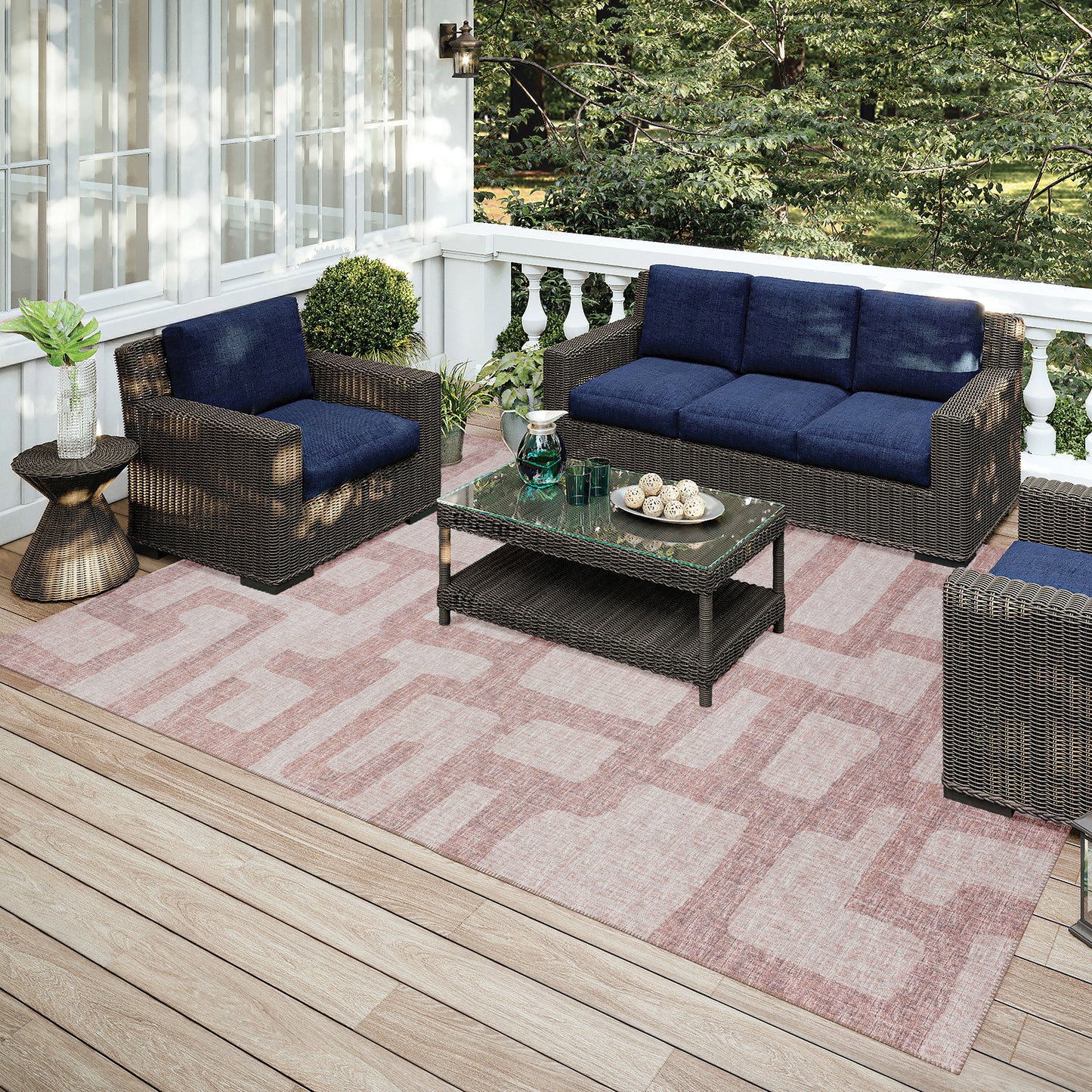 Indoor/Outdoor Sedona SN4 Taupe Washable