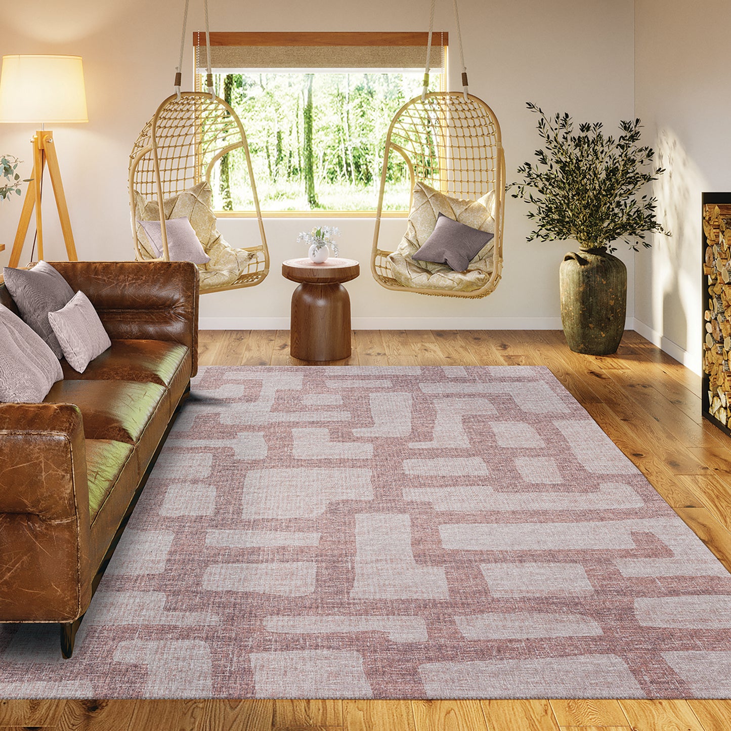 Indoor/Outdoor Sedona SN4 Taupe Washable