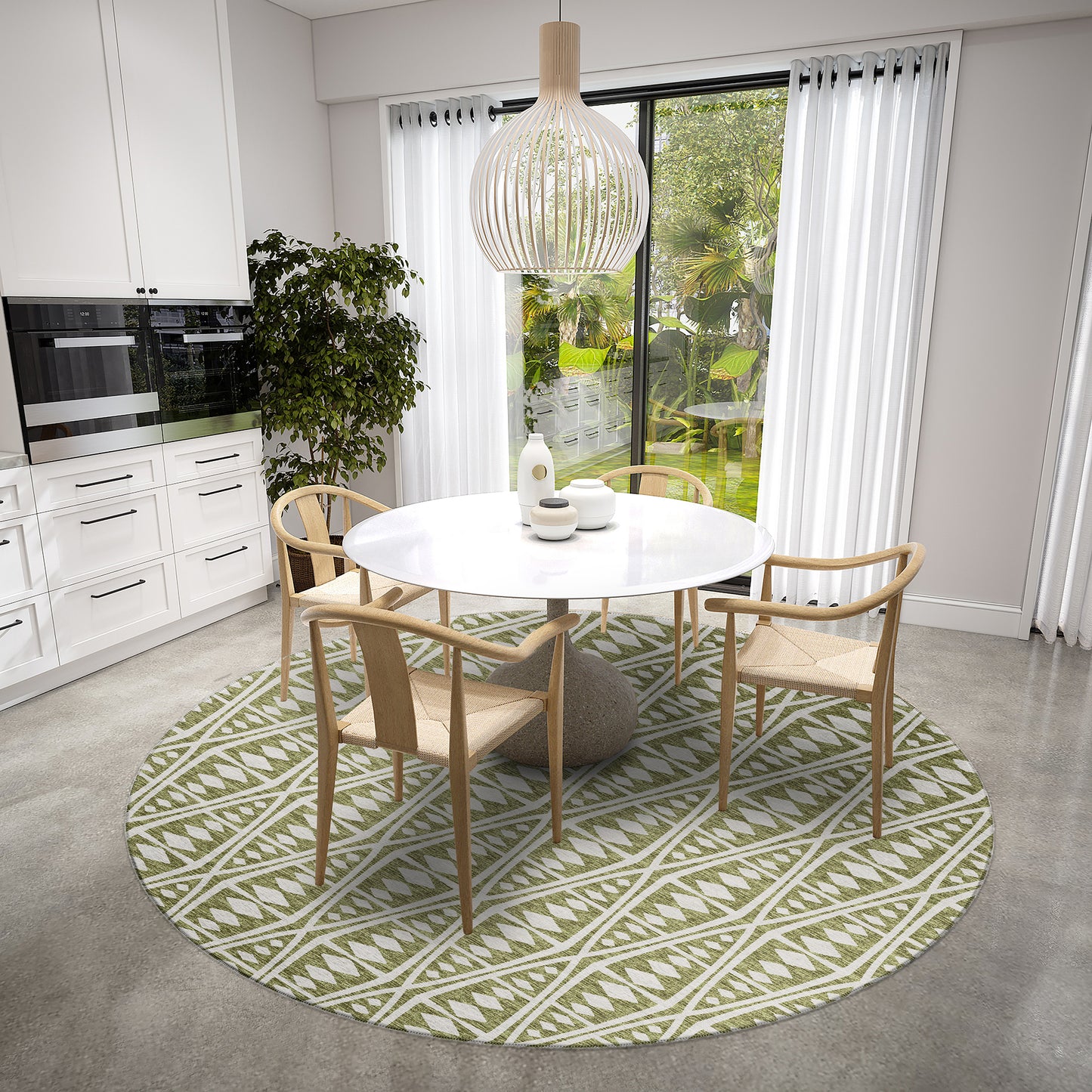 Indoor/Outdoor Sedona SN6 Moss Washable