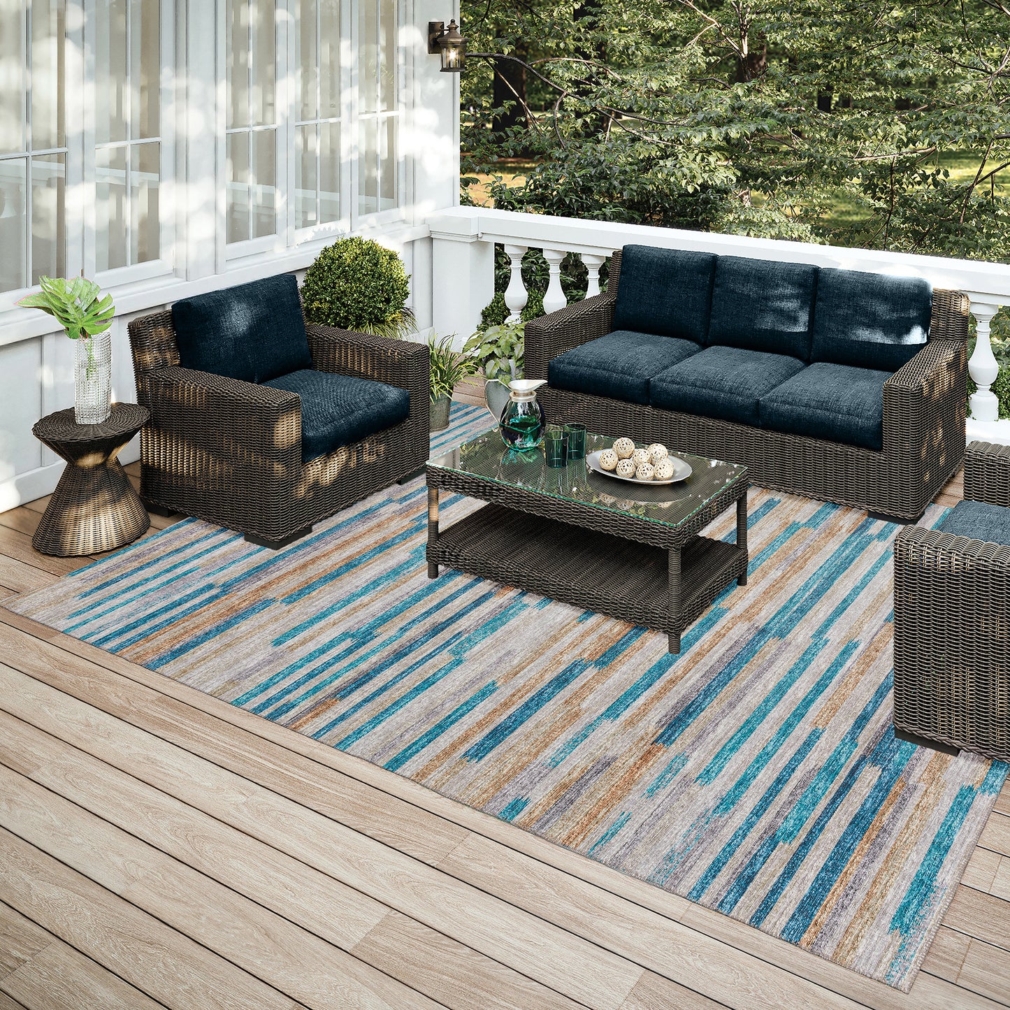 Indoor/Outdoor Sedona SN8 Riviera Washable