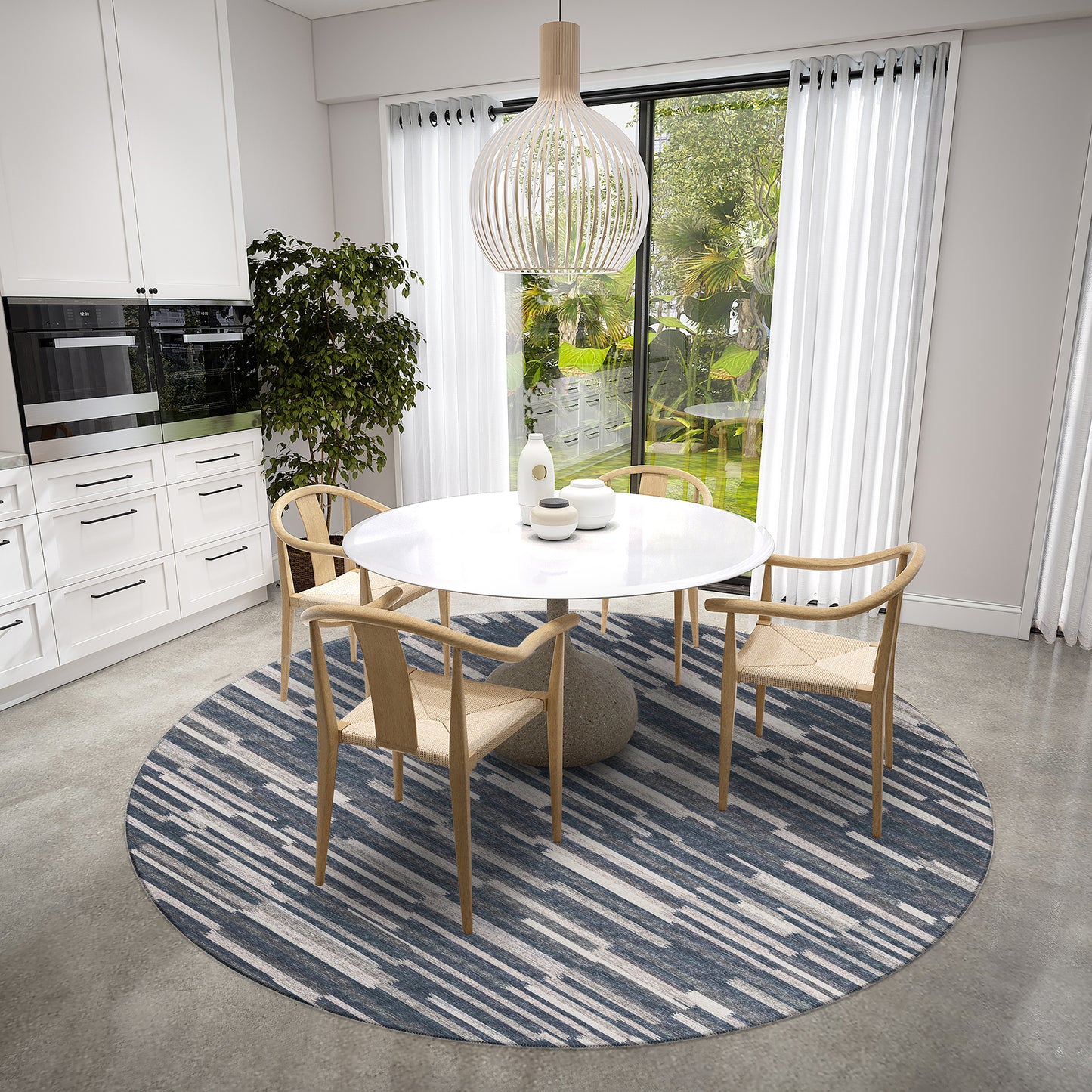 Indoor/Outdoor Sedona SN8 Slate Washable