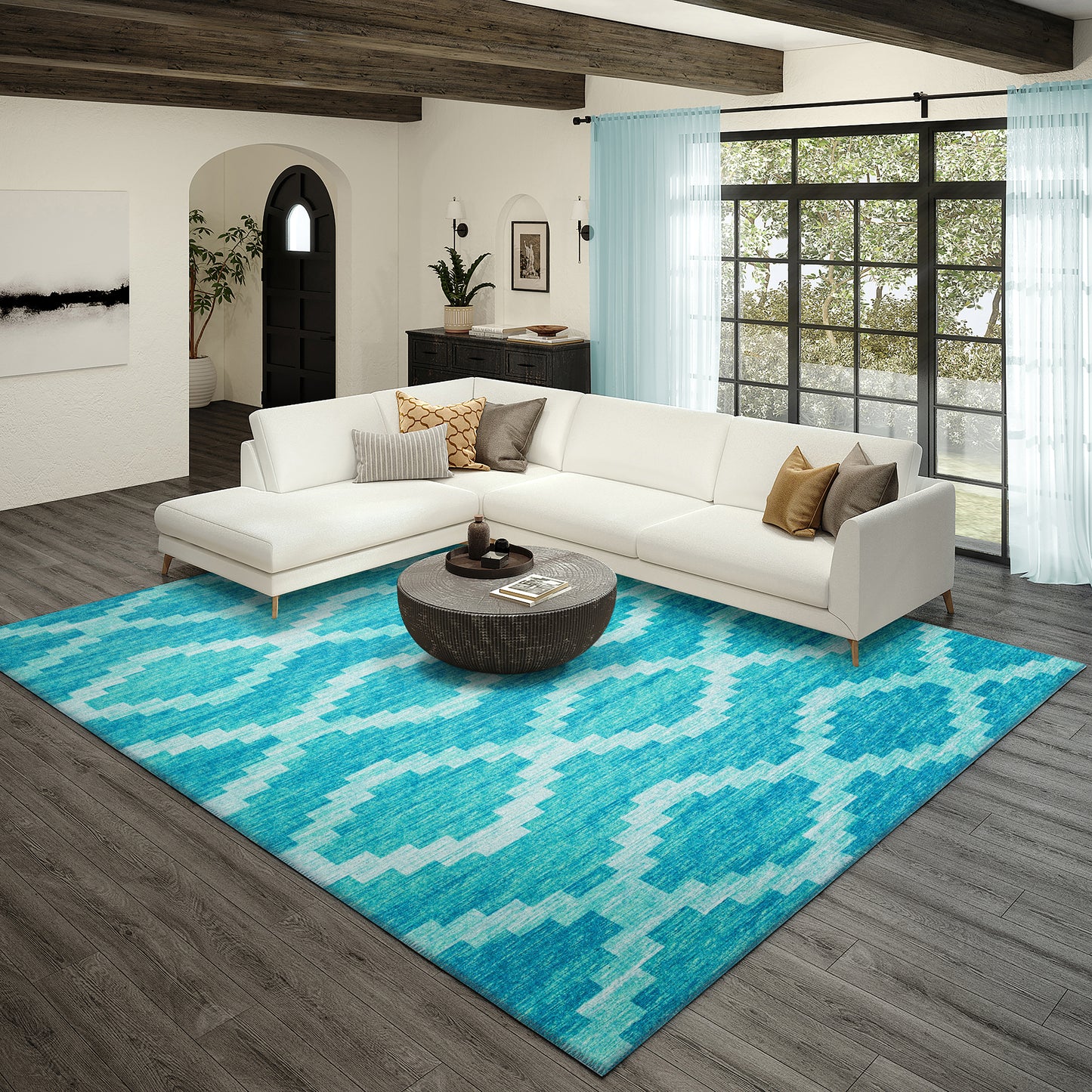 Indoor/Outdoor Sedona SN9 Poolside Washable