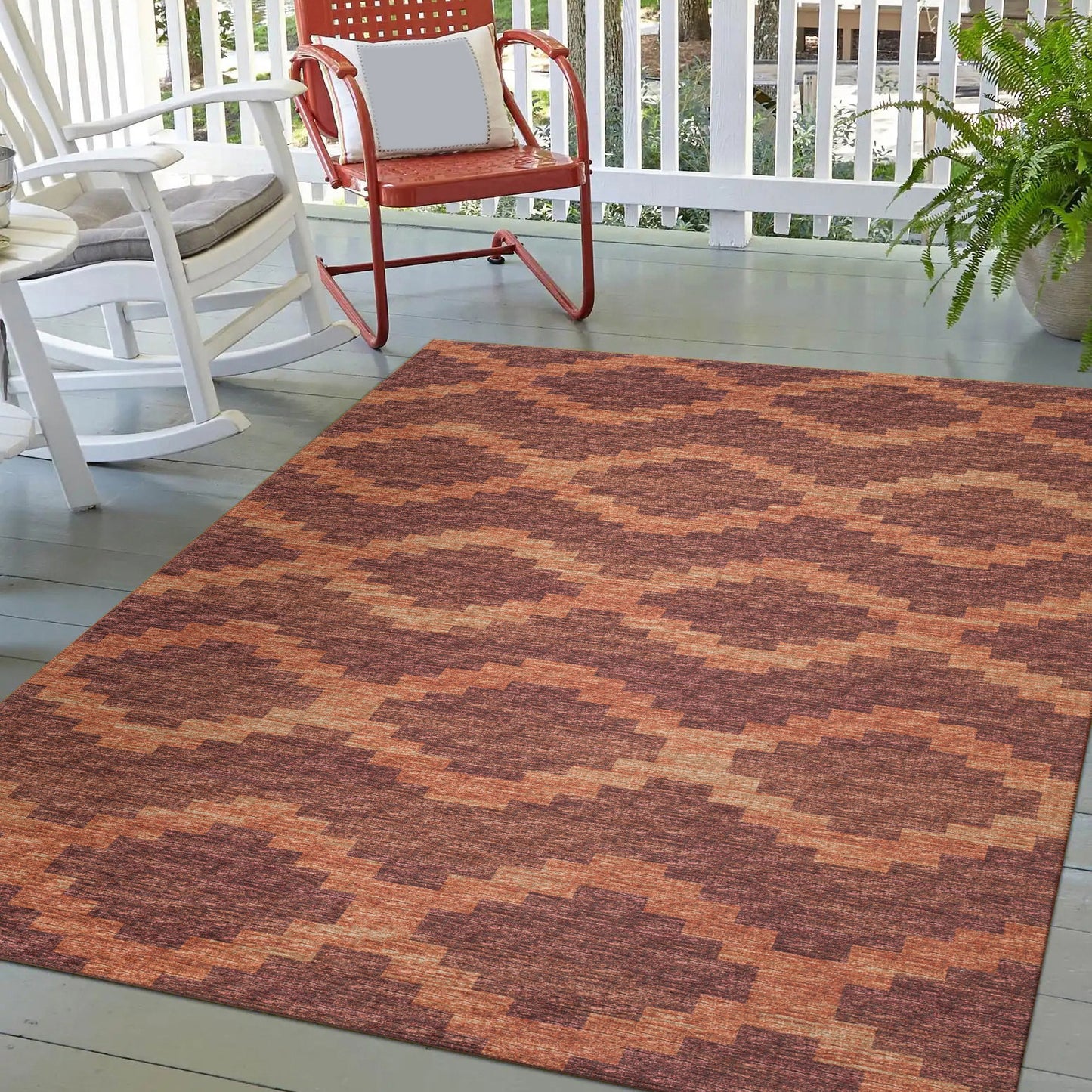 Indoor/Outdoor Sedona SN9 Spice Washable