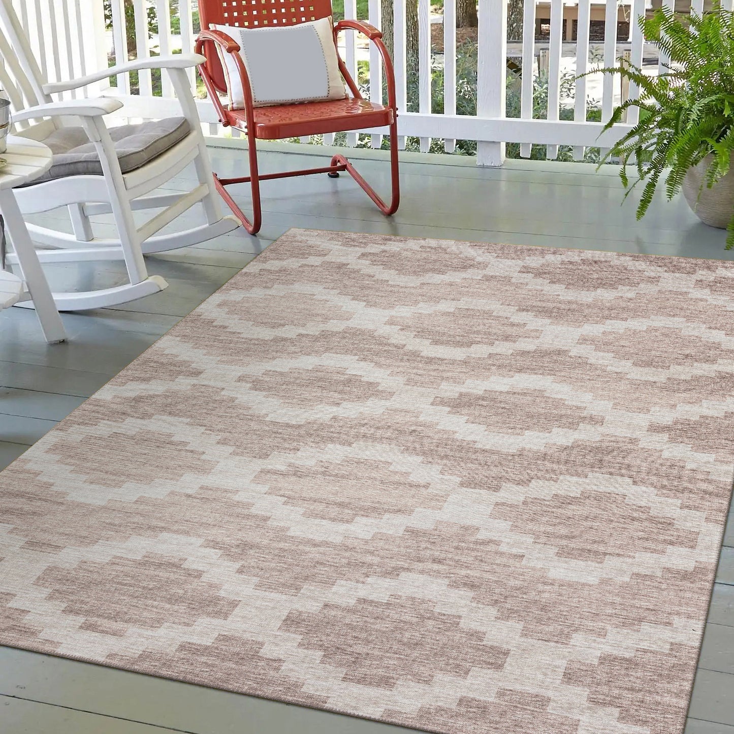 Indoor/Outdoor Sedona SN9 Taupe Washable