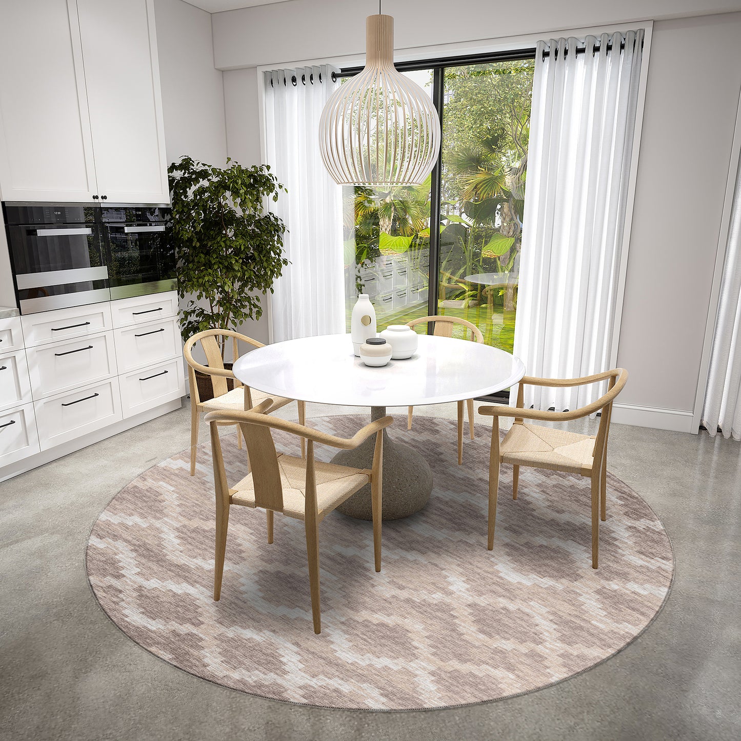 Indoor/Outdoor Sedona SN9 Taupe Washable