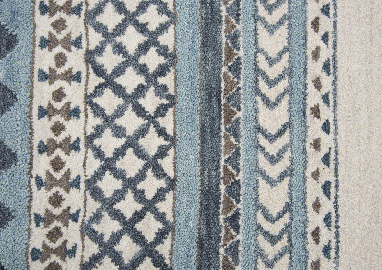 Southwest SU567A Blue Hand Tufted Rug - Rizzy