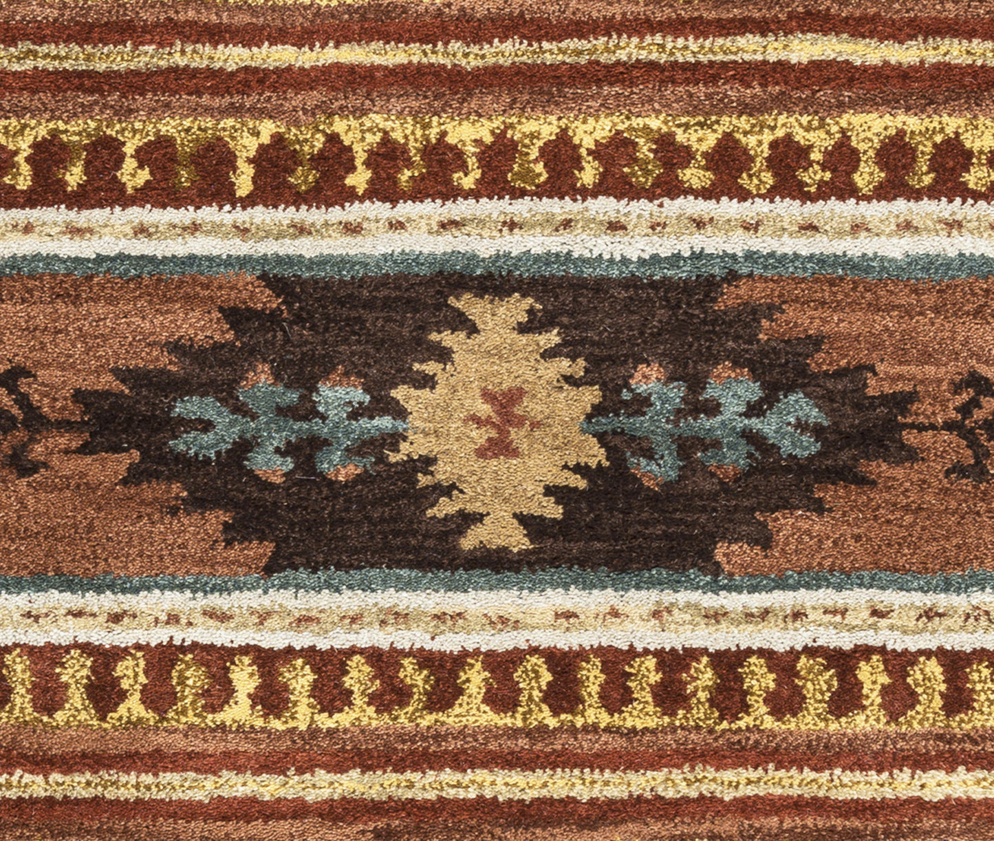 Southwest SU8156 Rust Hand Tufted Rug - Rizzy