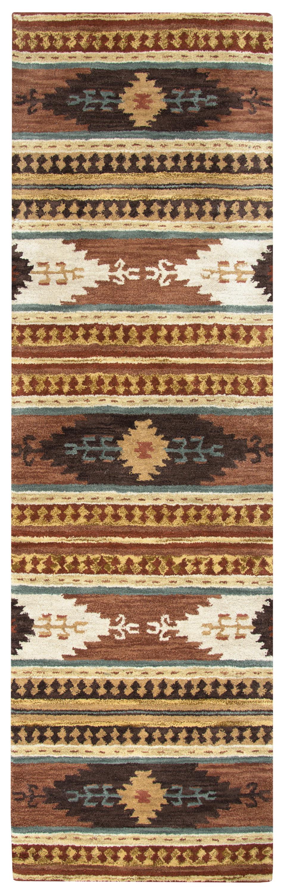 Southwest SU8156 Rust Hand Tufted Rug - Rizzy