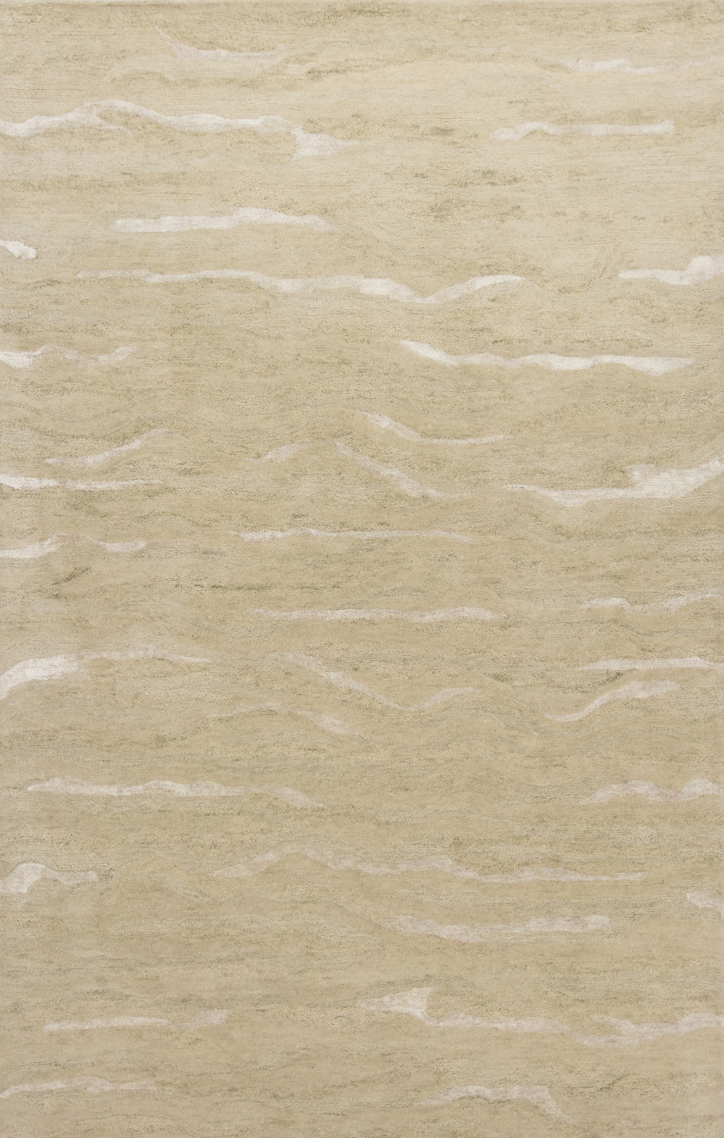 Serenity 1250 Beige Breeze Hand Tufted Area Rug - Kas