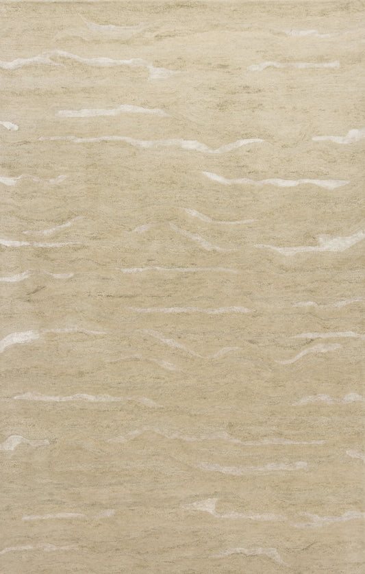 Serenity 1250 Beige Breeze Hand Tufted Area Rug - Kas