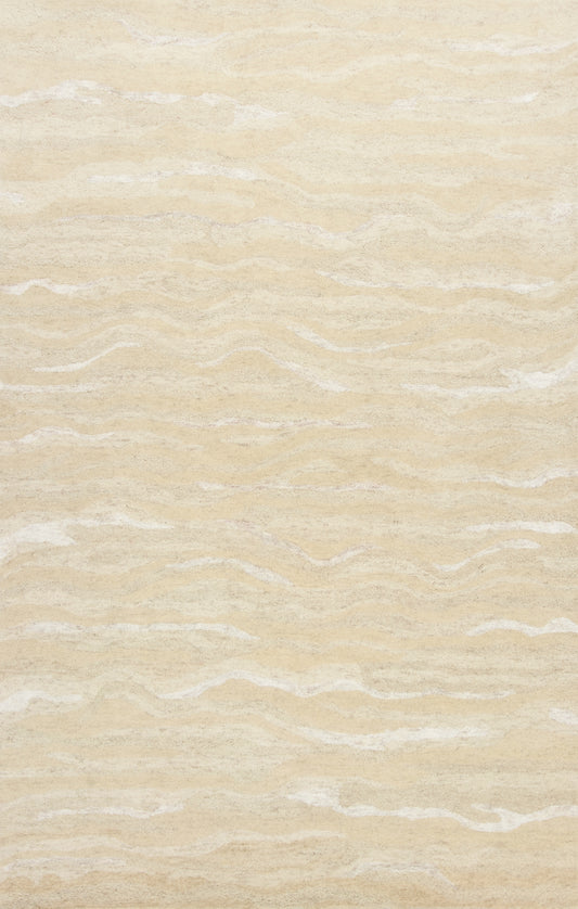 Serenity 1251 Ivory Breeze Hand Tufted Area Rug - Kas