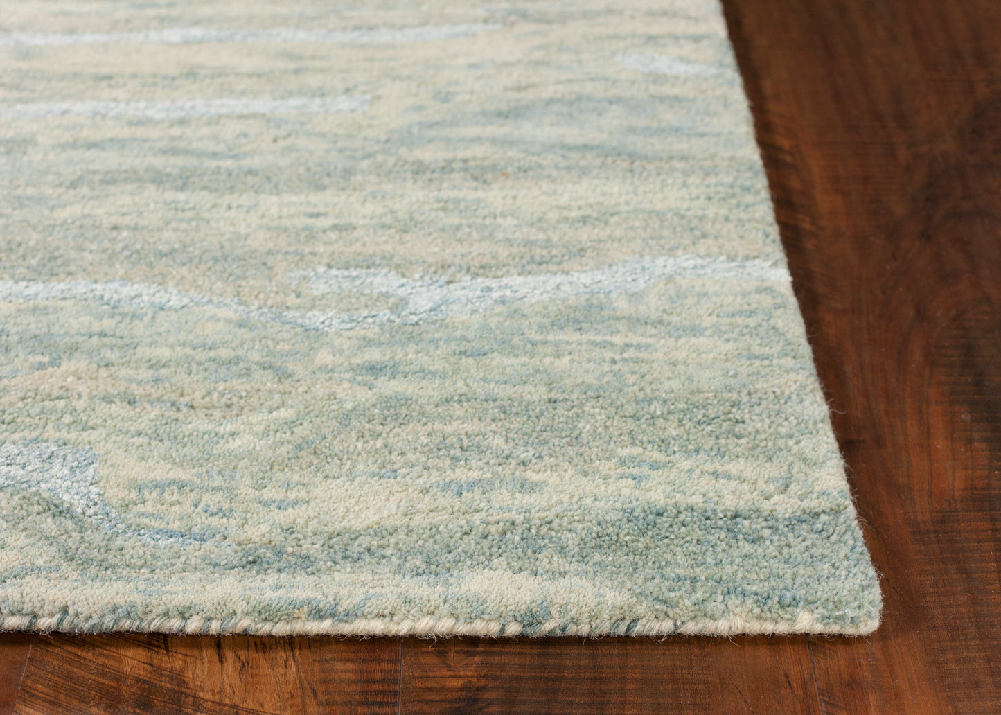 Serenity 1252 Seafoam Breeze Hand Tufted Area Rug - Kas