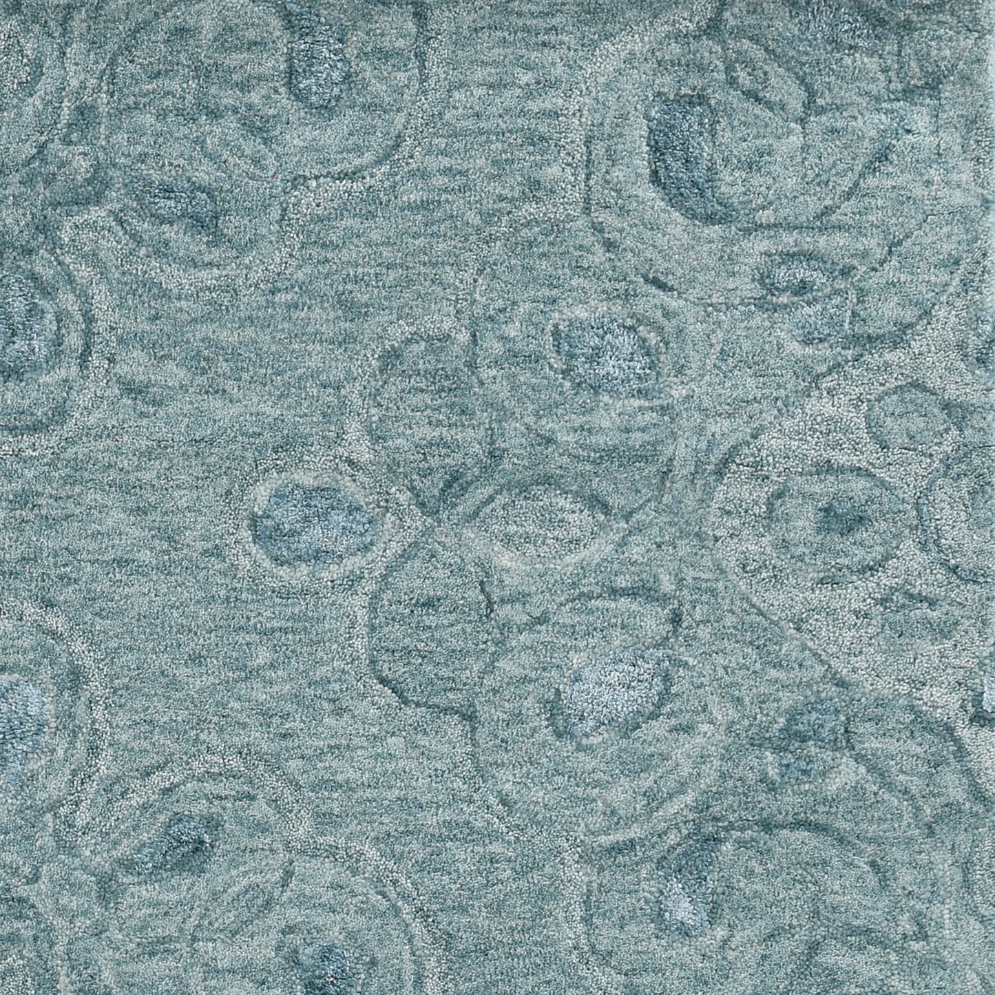 Serenity 1257 Seafoam Ashley Hand Tufted Area Rug - Kas