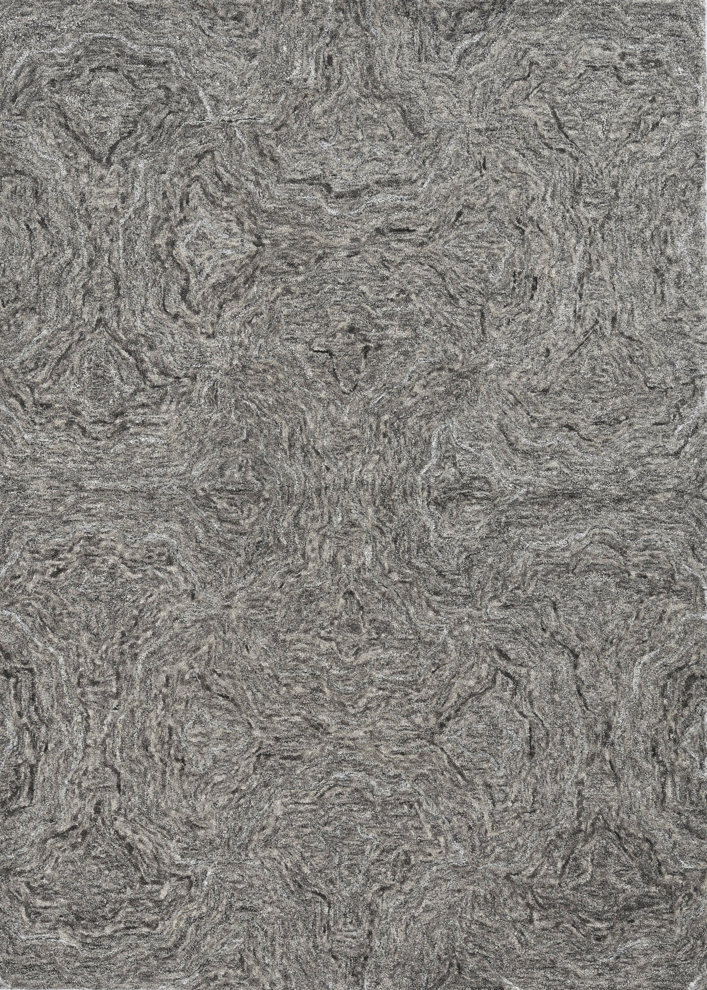 Serenity 1258 Grey Playa Hand Tufted Area Rug - Kas