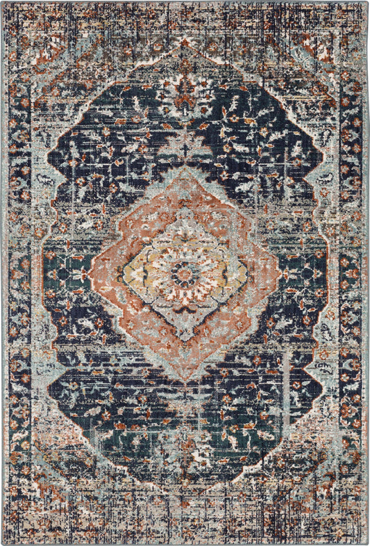 Karastan Rugs Solace Indigo Area Rug